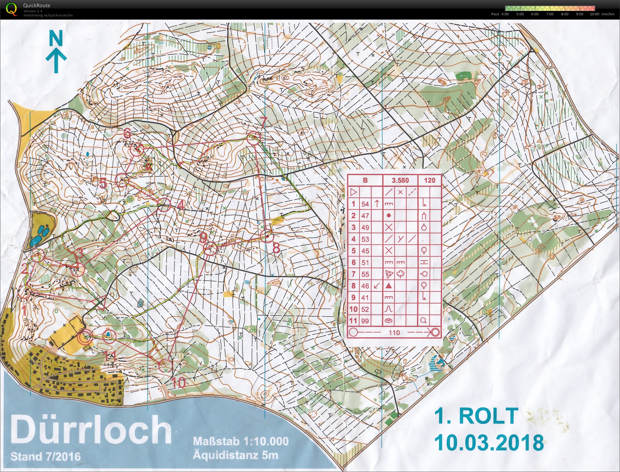 Regensburger OL-Tour 2018 Lauf 1 (10.03.2018)