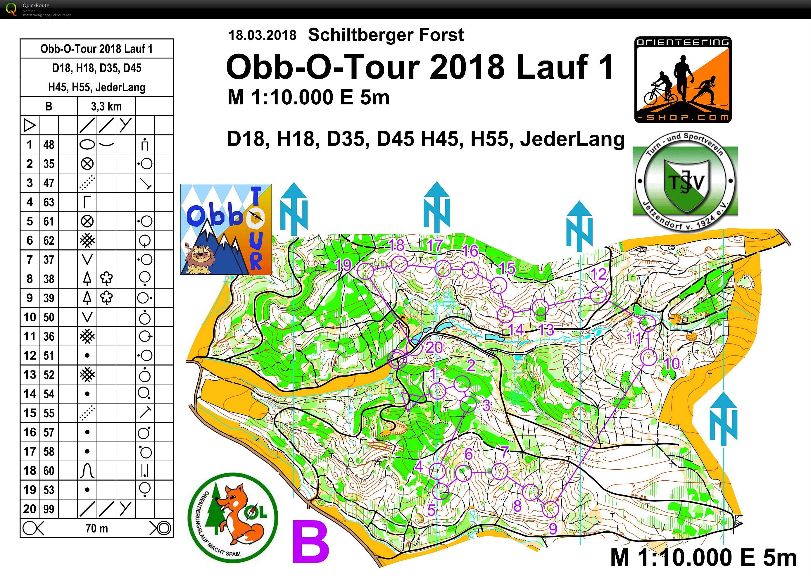 Obb-O-Tour 2018 Lauf 1 (18-03-2018)