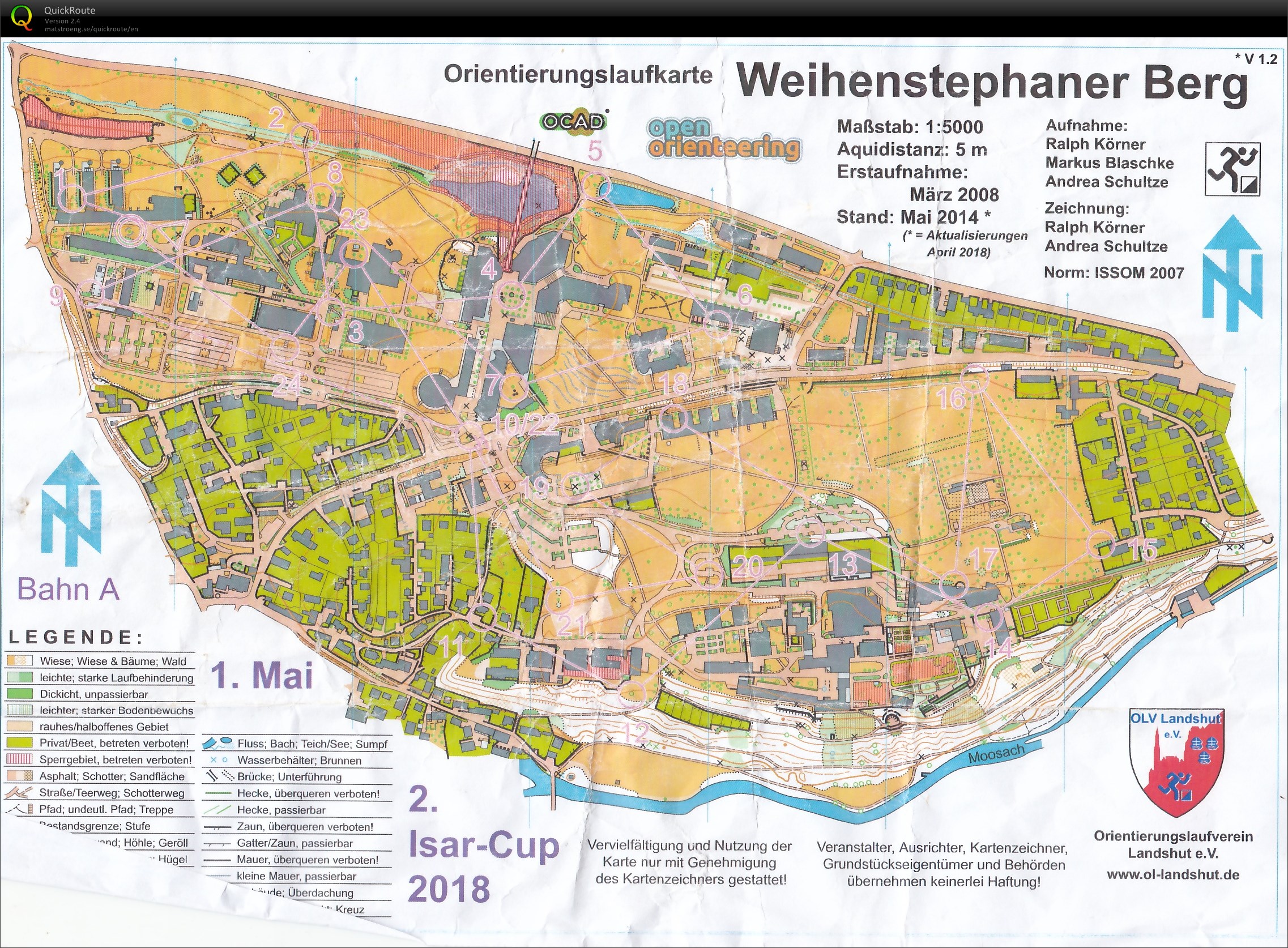 Isarcup 2018 Lauf 2 (01-05-2018)