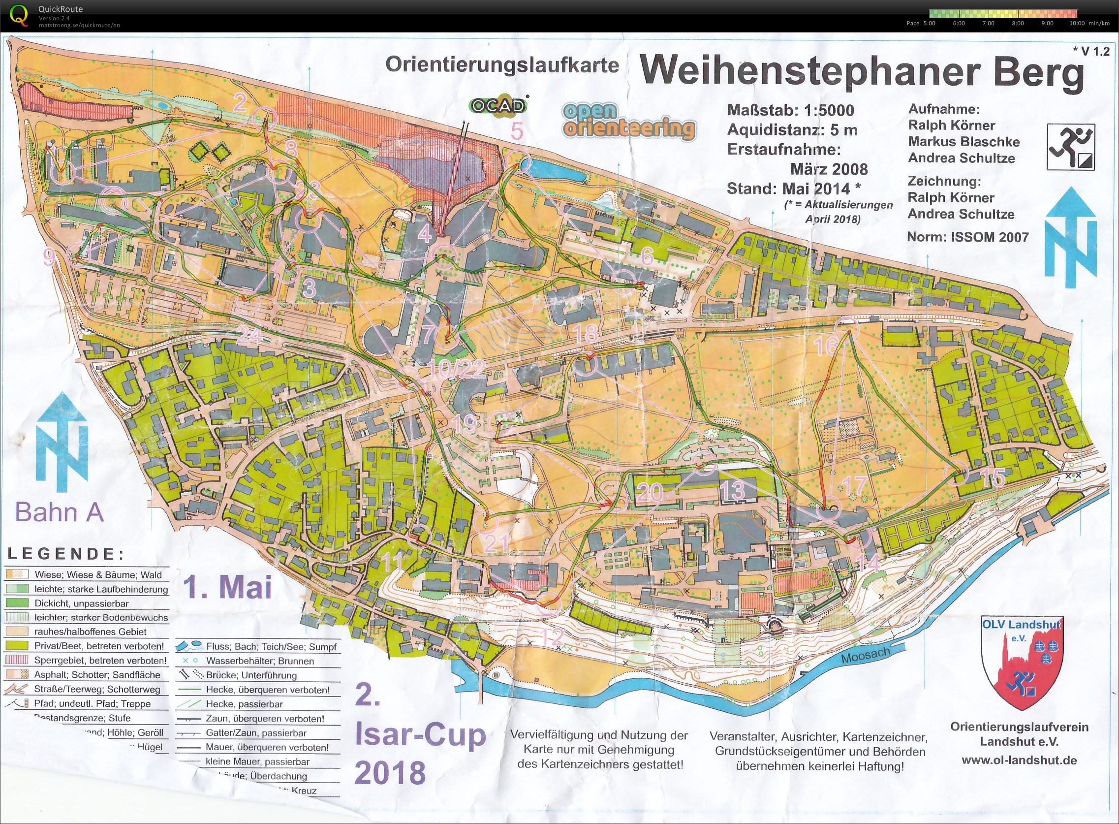 Isarcup 2018 Lauf 2 (01/05/2018)