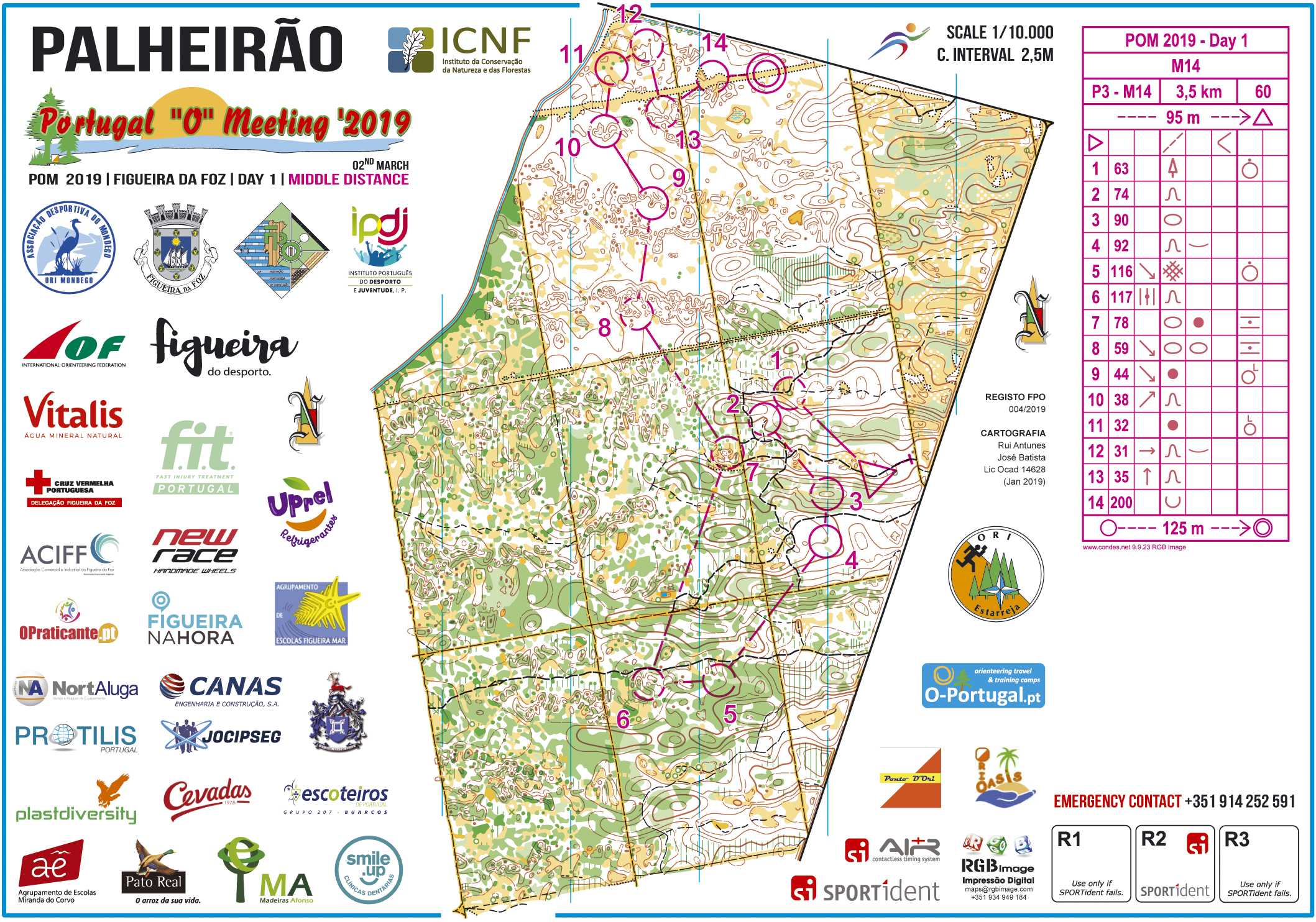 Portugal O-Meeting Day 1 (02-03-2019)