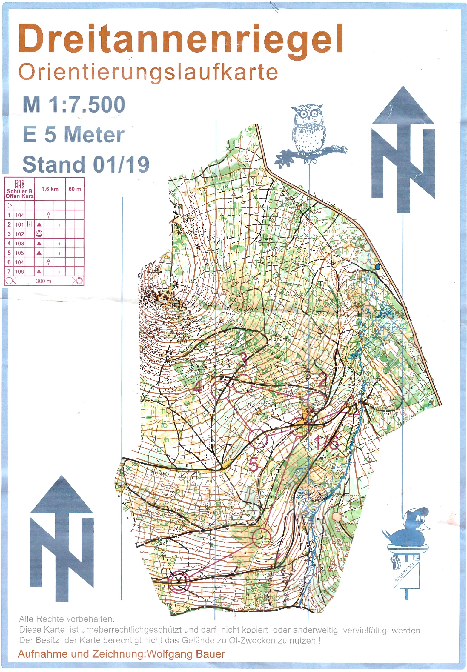 Bayerische Meisterschaften Mittel-OL Mietraching (2019-05-11)