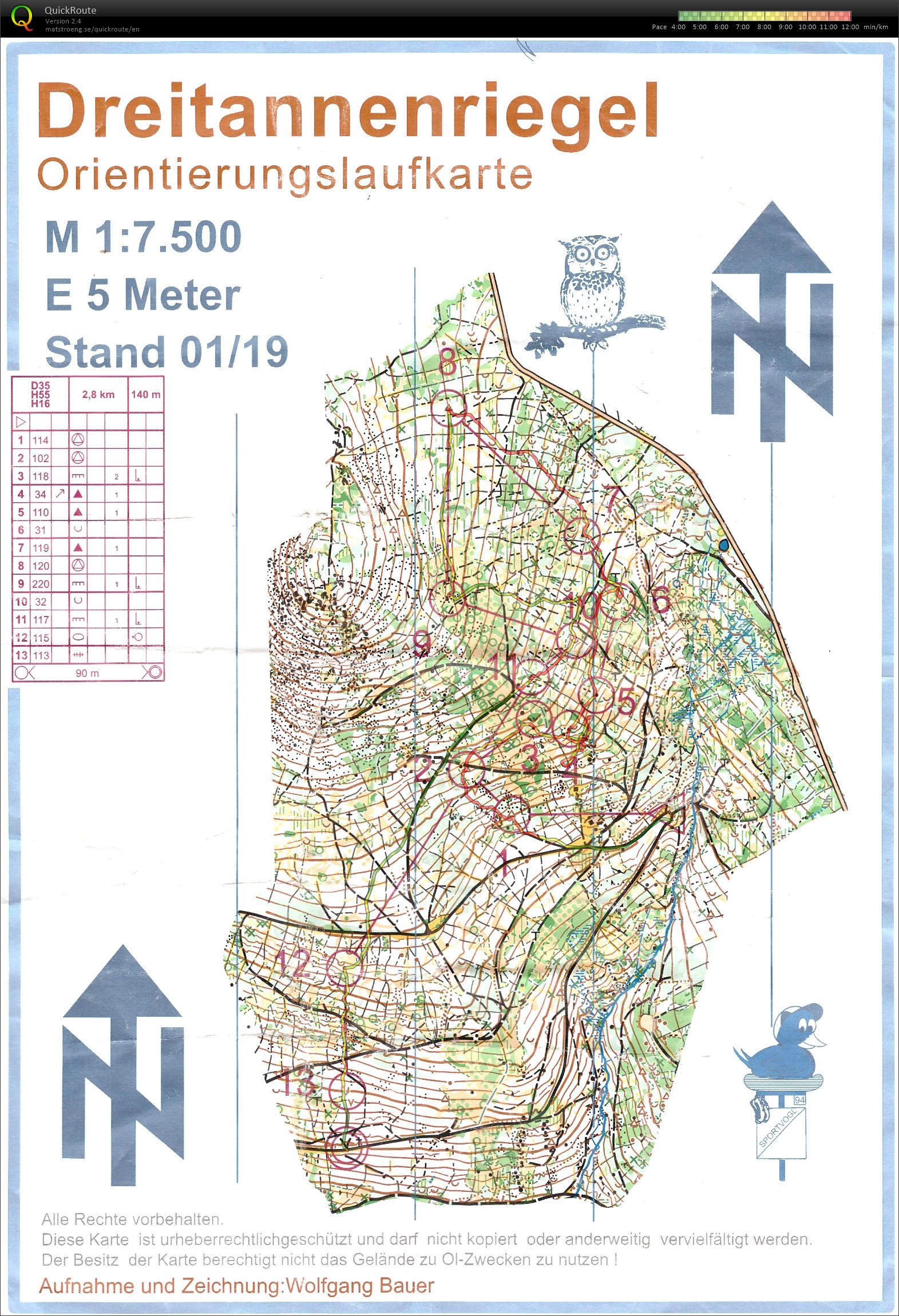 Bayerische Meisterschaften Mittel-OL Mietraching (2019-05-11)