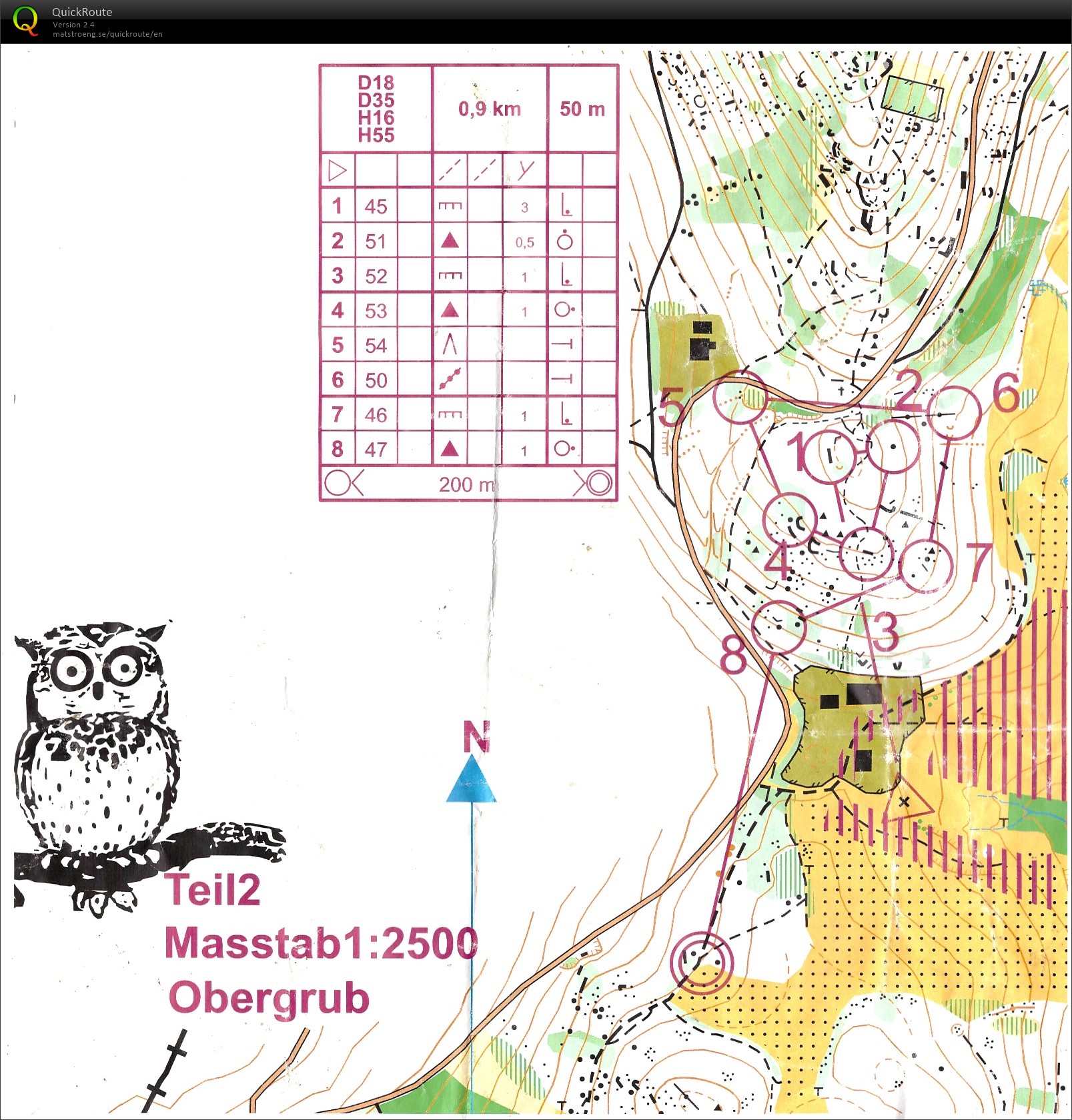 Bayerncup 2019 Lauf 2 - Karte 2 (12-05-2019)