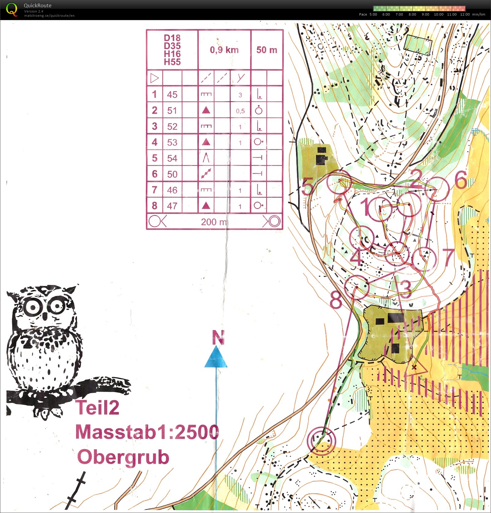 Bayerncup 2019 Lauf 2 - Karte 2 (12.05.2019)