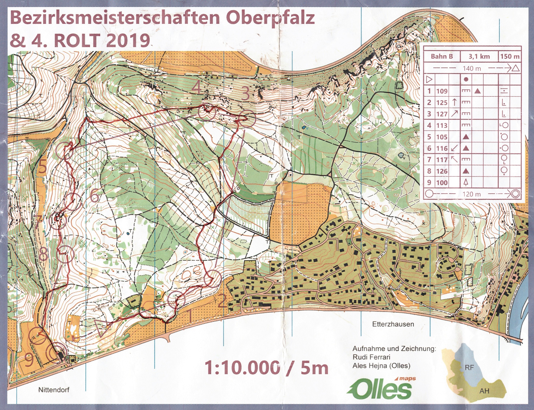 Regensburger OL-Tour 2019 Lauf 4 (29/06/2019)