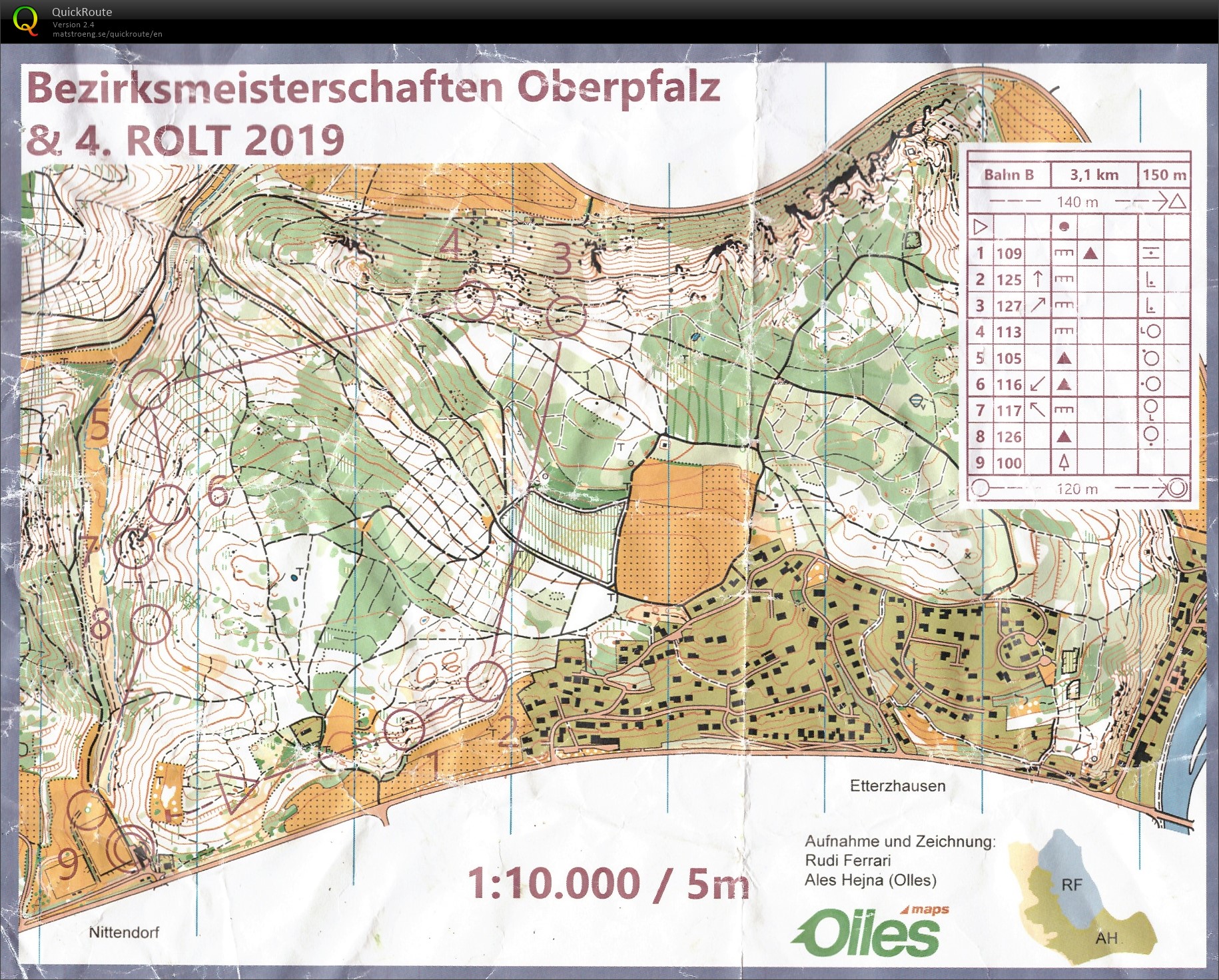 Regensburger OL-Tour 2019 Lauf 4 (2019-06-29)