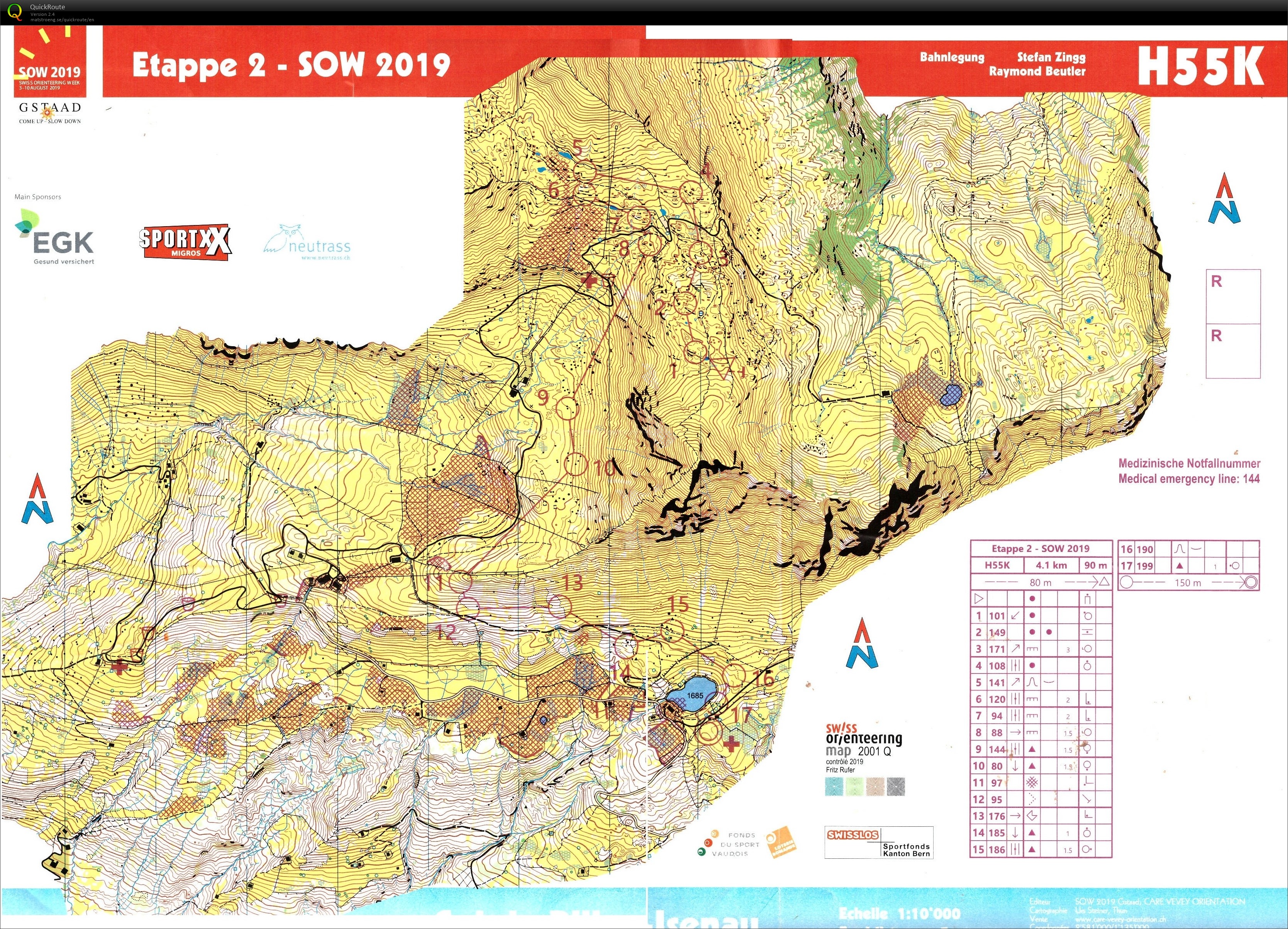 Swiss-O-Week 2019 Gstaad - E2 (05/08/2019)