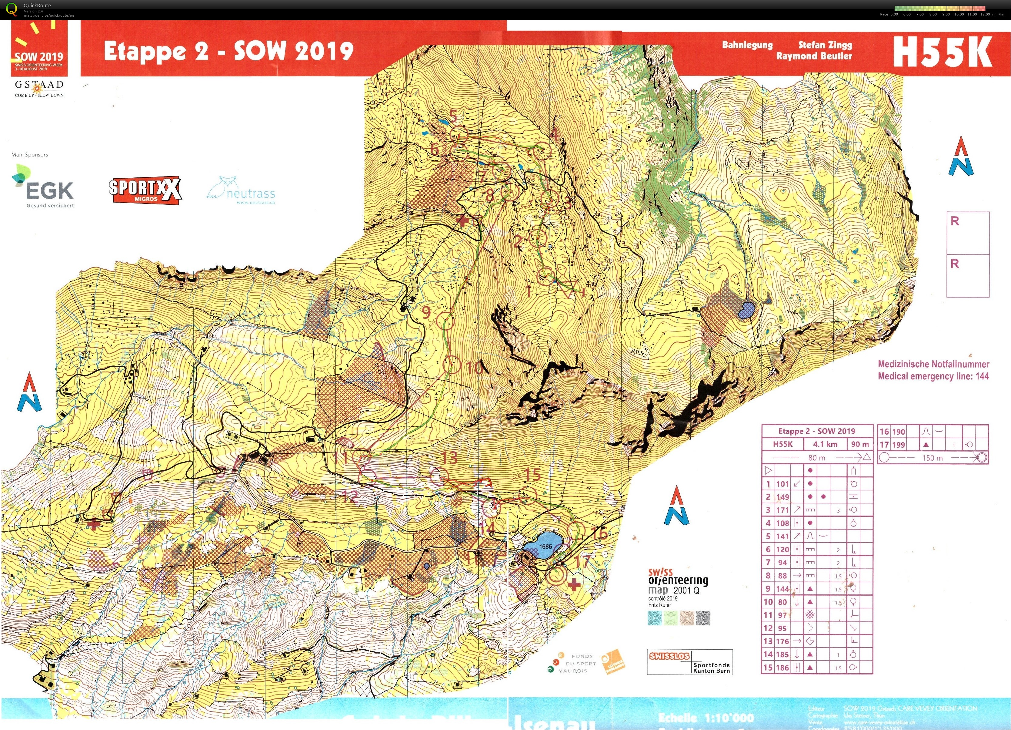 Swiss-O-Week 2019 Gstaad - E2 (05-08-2019)