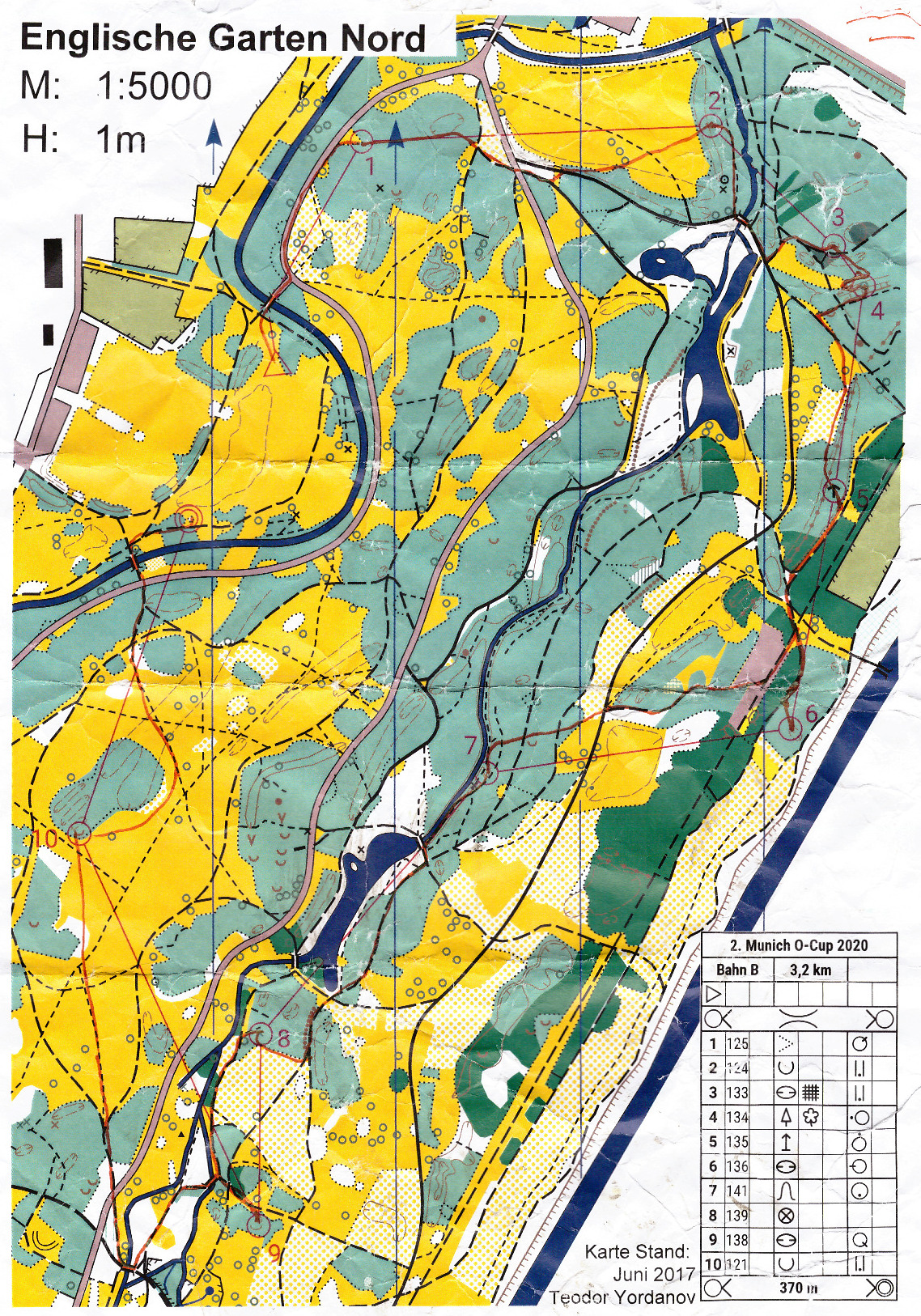 Munich O-Cup 2020 Lauf 2 (12-07-2020)