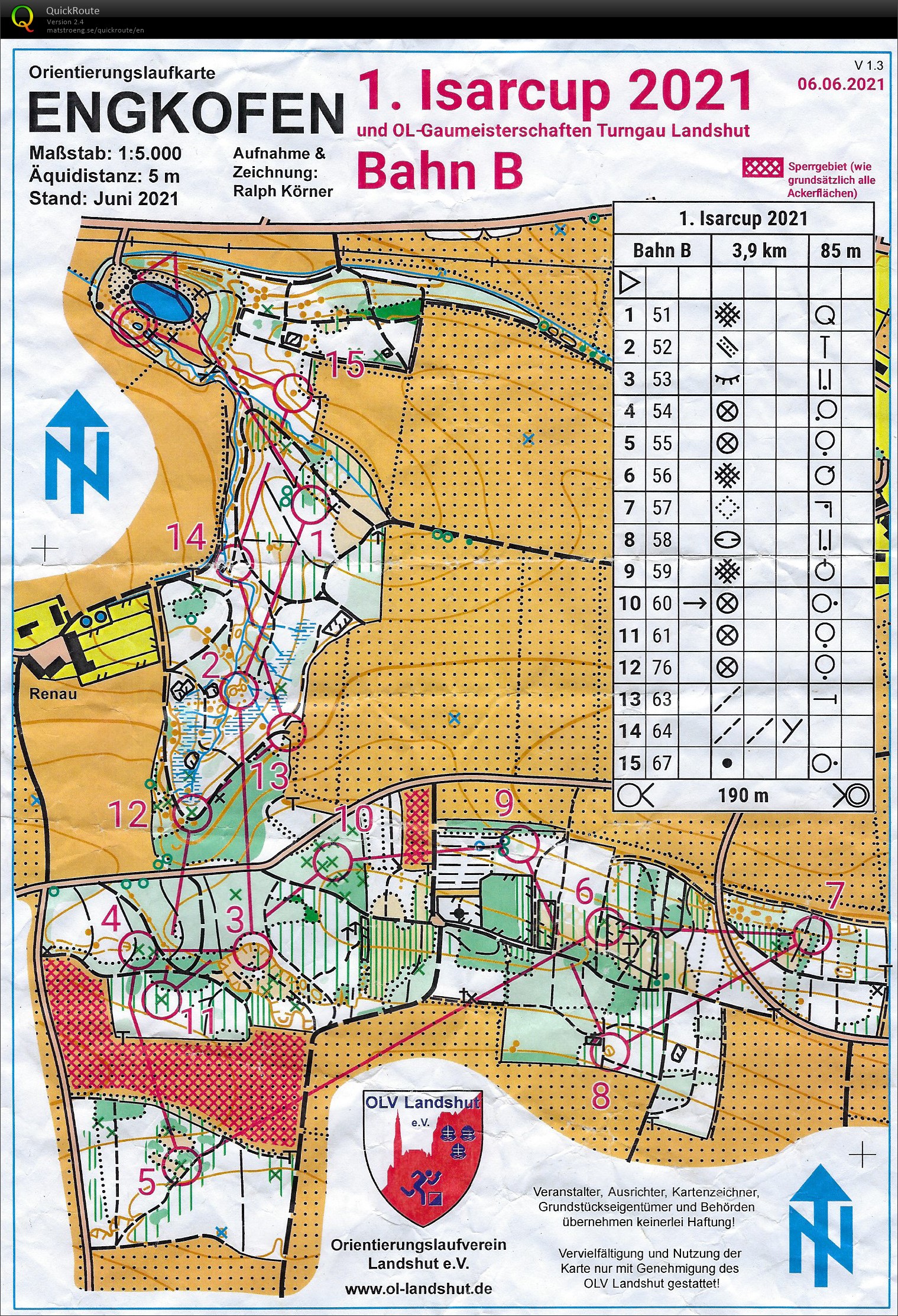 Isarcup 2021 Lauf 1 (06.06.2021)