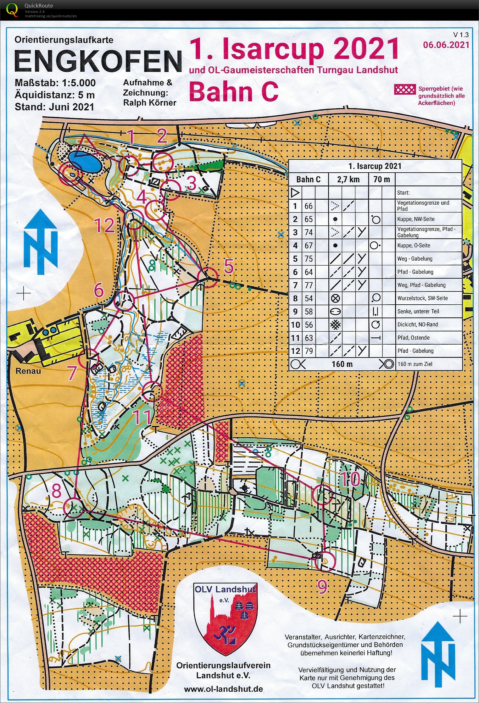 Isarcup 2021 Lauf 1 (06/06/2021)