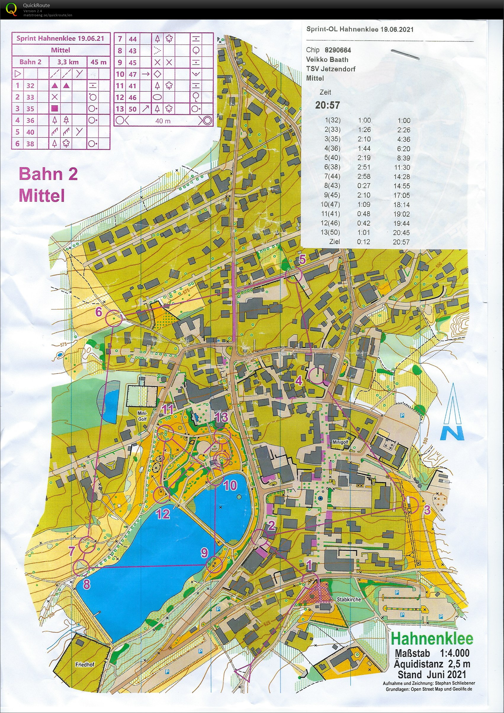 3-Bahnen-Sprint Hahnenklee (19/06/2021)