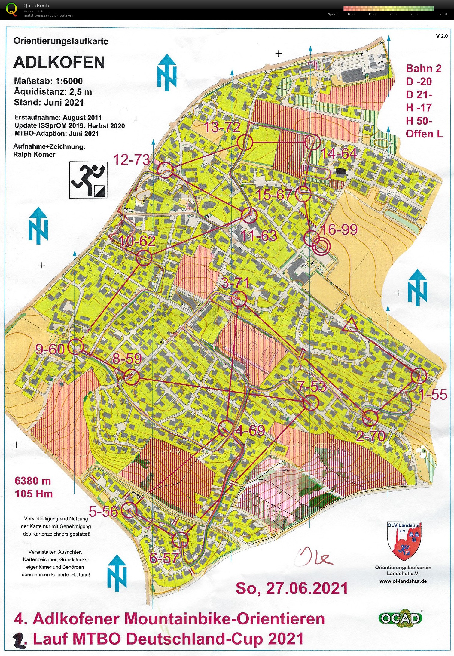 4. Adlkofener MTBO (27.06.2021)