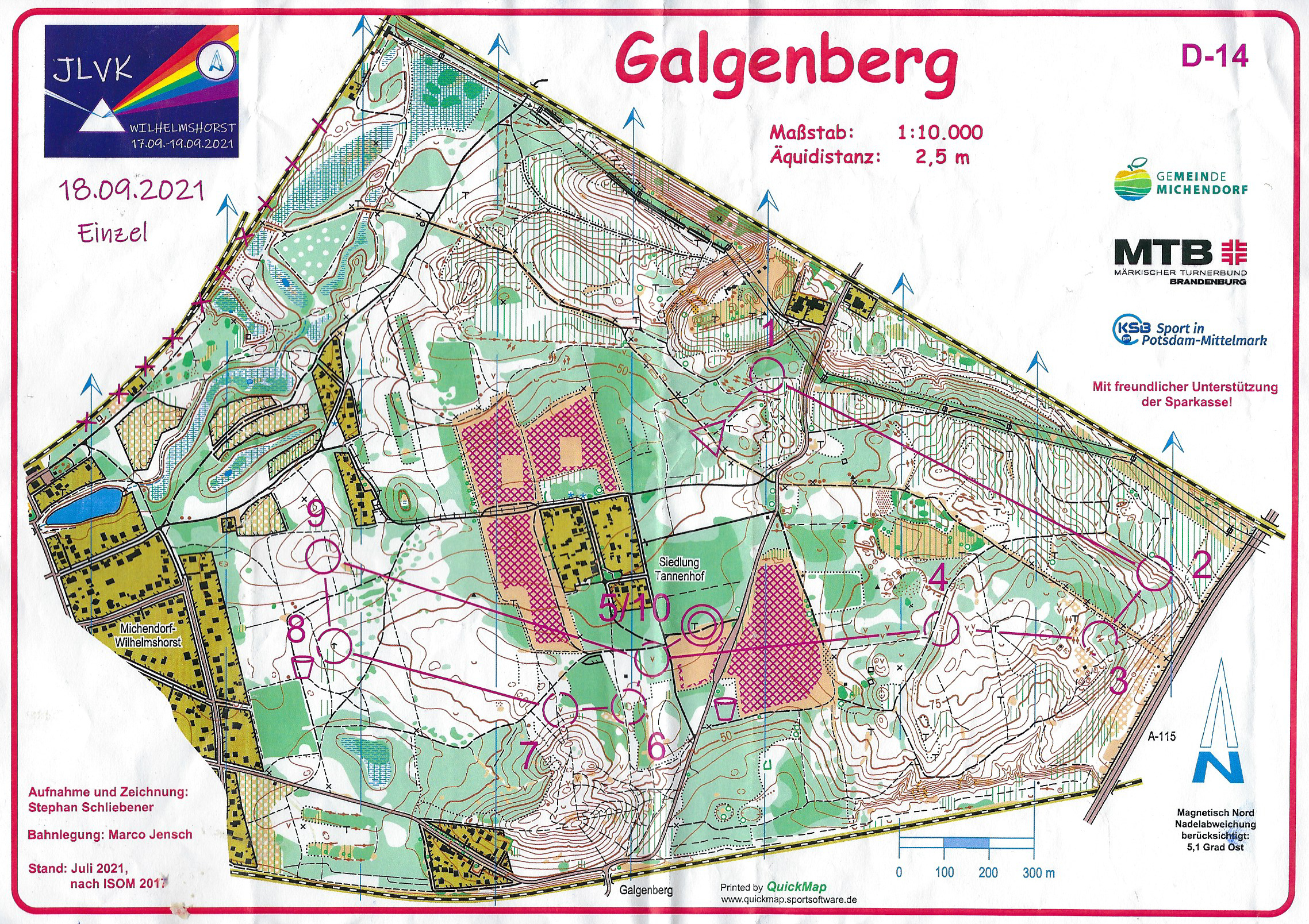 JJLVK 2021 Wilhelmshorst - Einzel (2021-09-18)