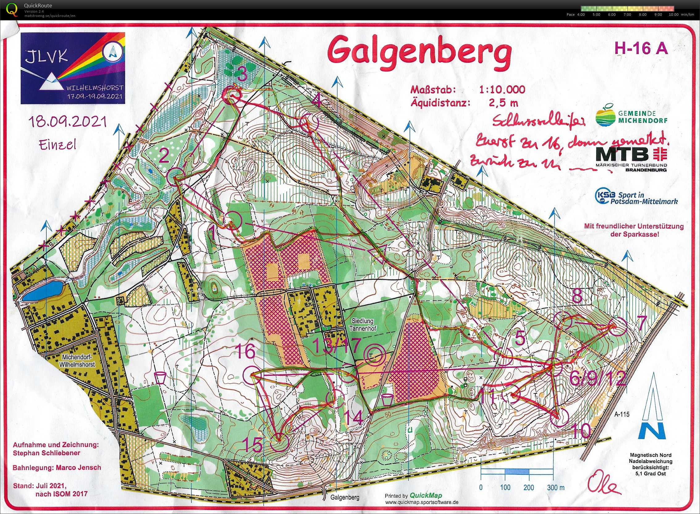 JJLVK 2021 Wilhelmshorst - Einzel (18-09-2021)