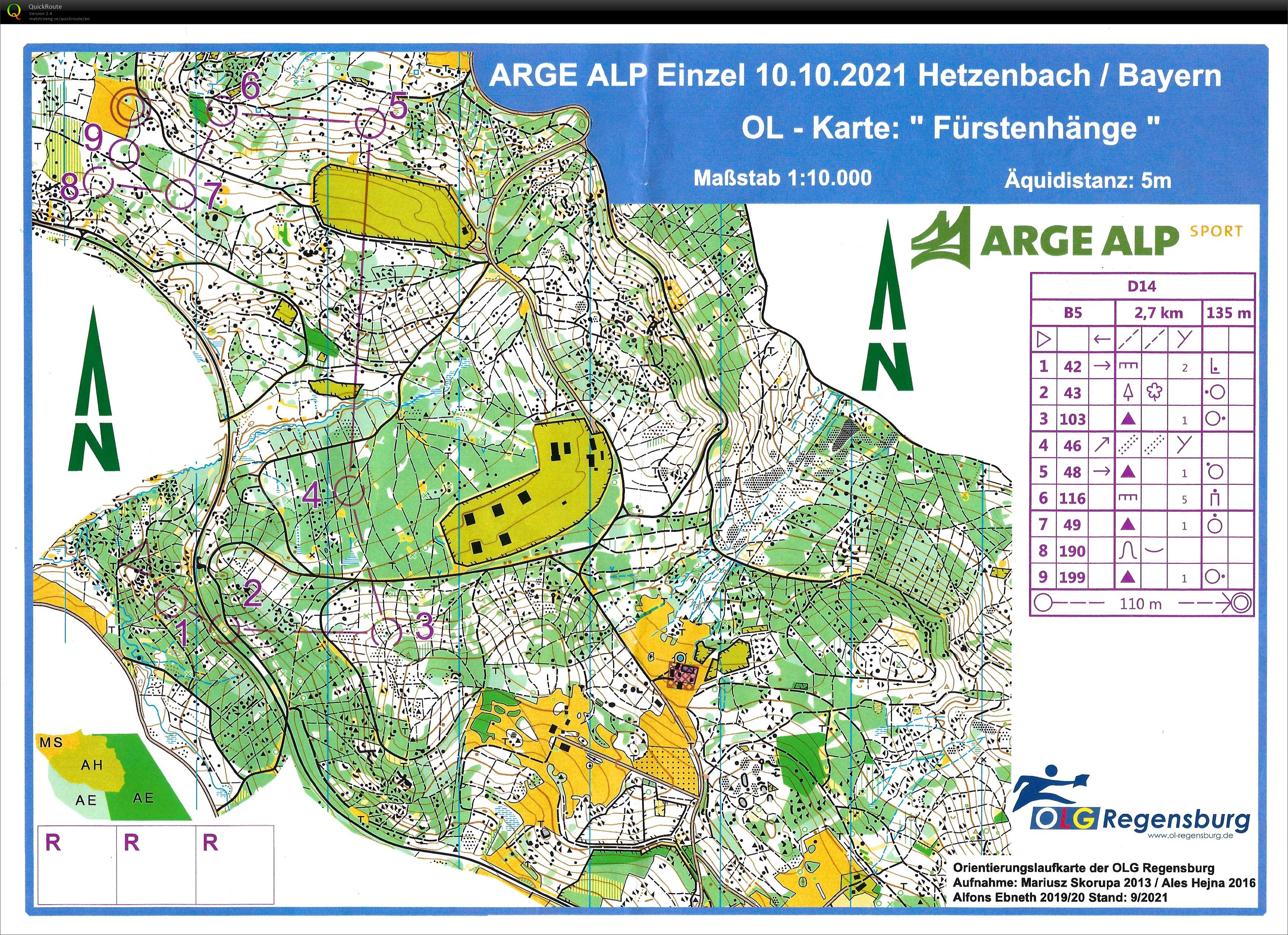 Arge Alp 2021 Regensburg Einzel (10.10.2021)