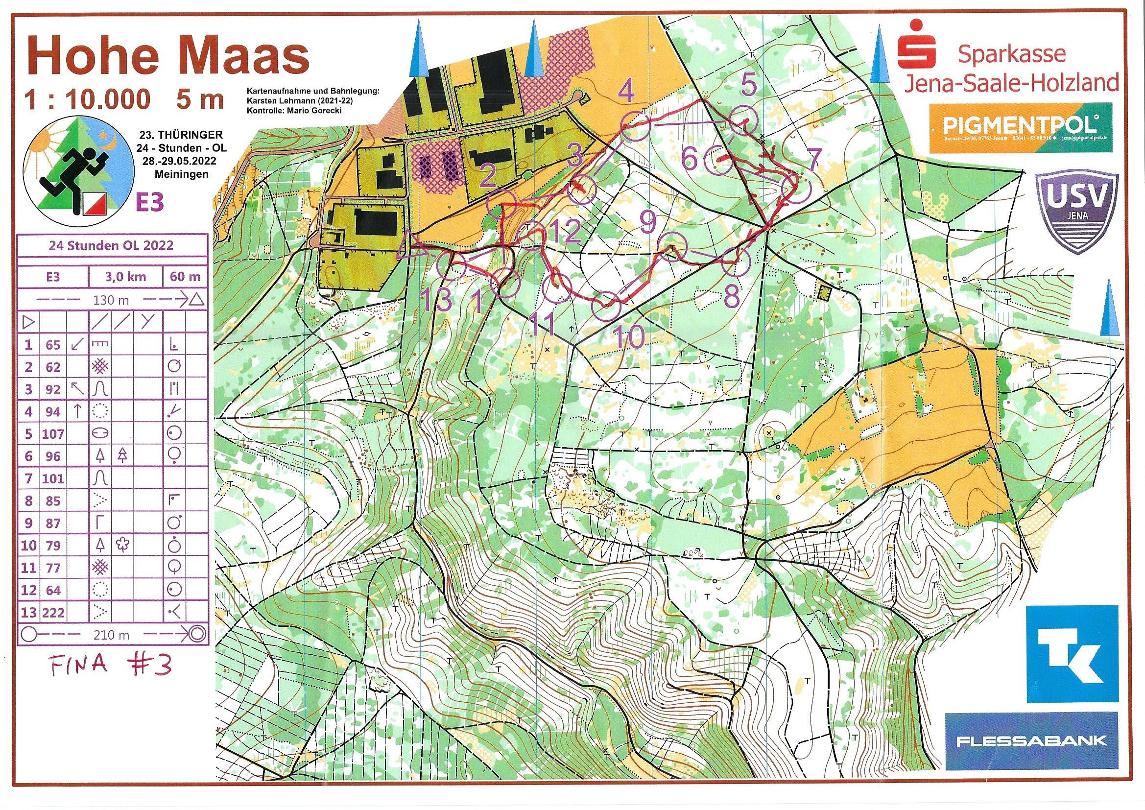 23. 24h-OL 2022 Meiningen Run3 E3 (28/05/2022)