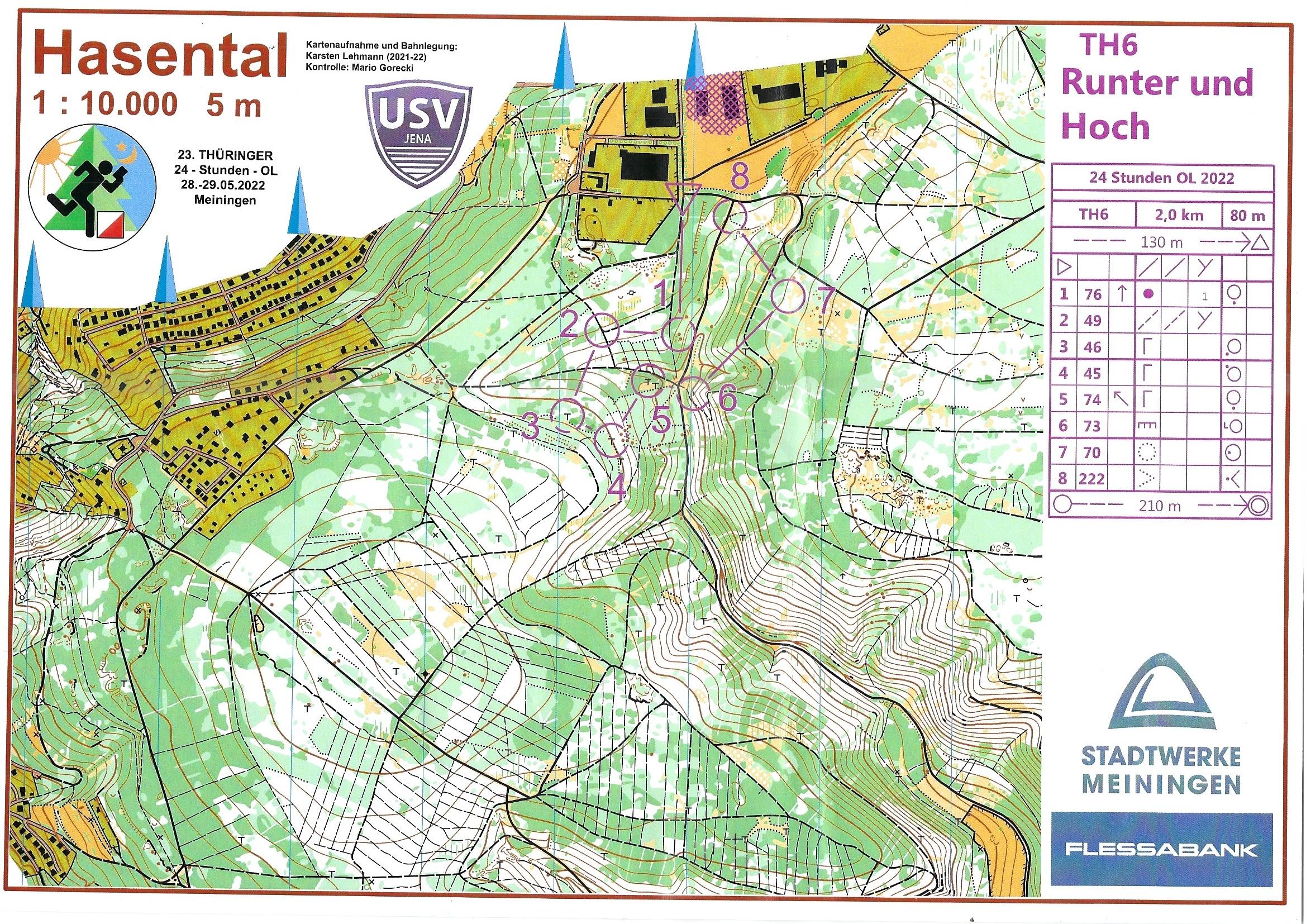 23. 24h-OL 2022 Meiningen Run1 TH6 (28-05-2022)