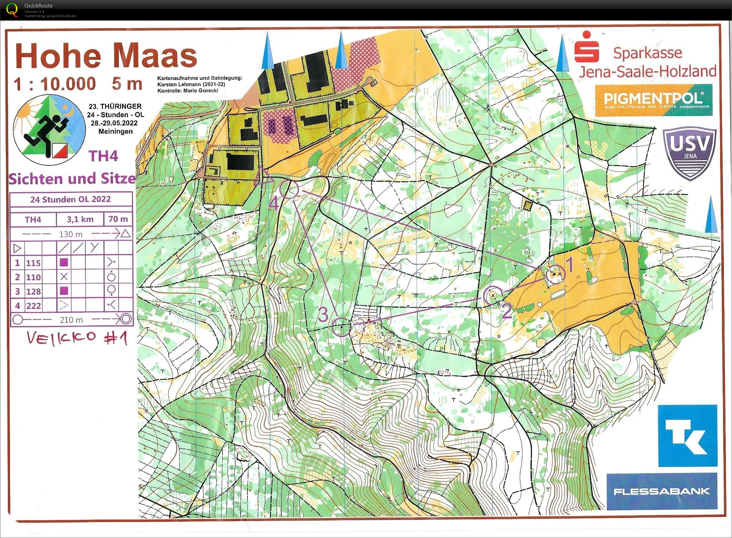 23. 24h-OL 2022 Meiningen Run1 TH4 (28.05.2022)