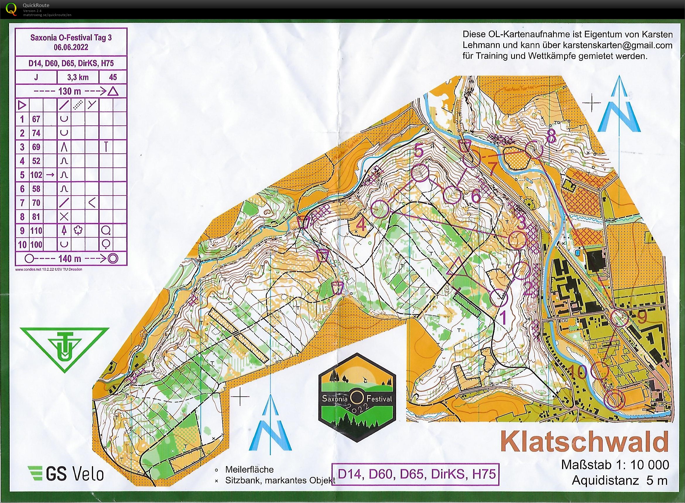 Saxonia O-Festival 2022 Rosswein - E3 - Jagdstart (06.06.2022)