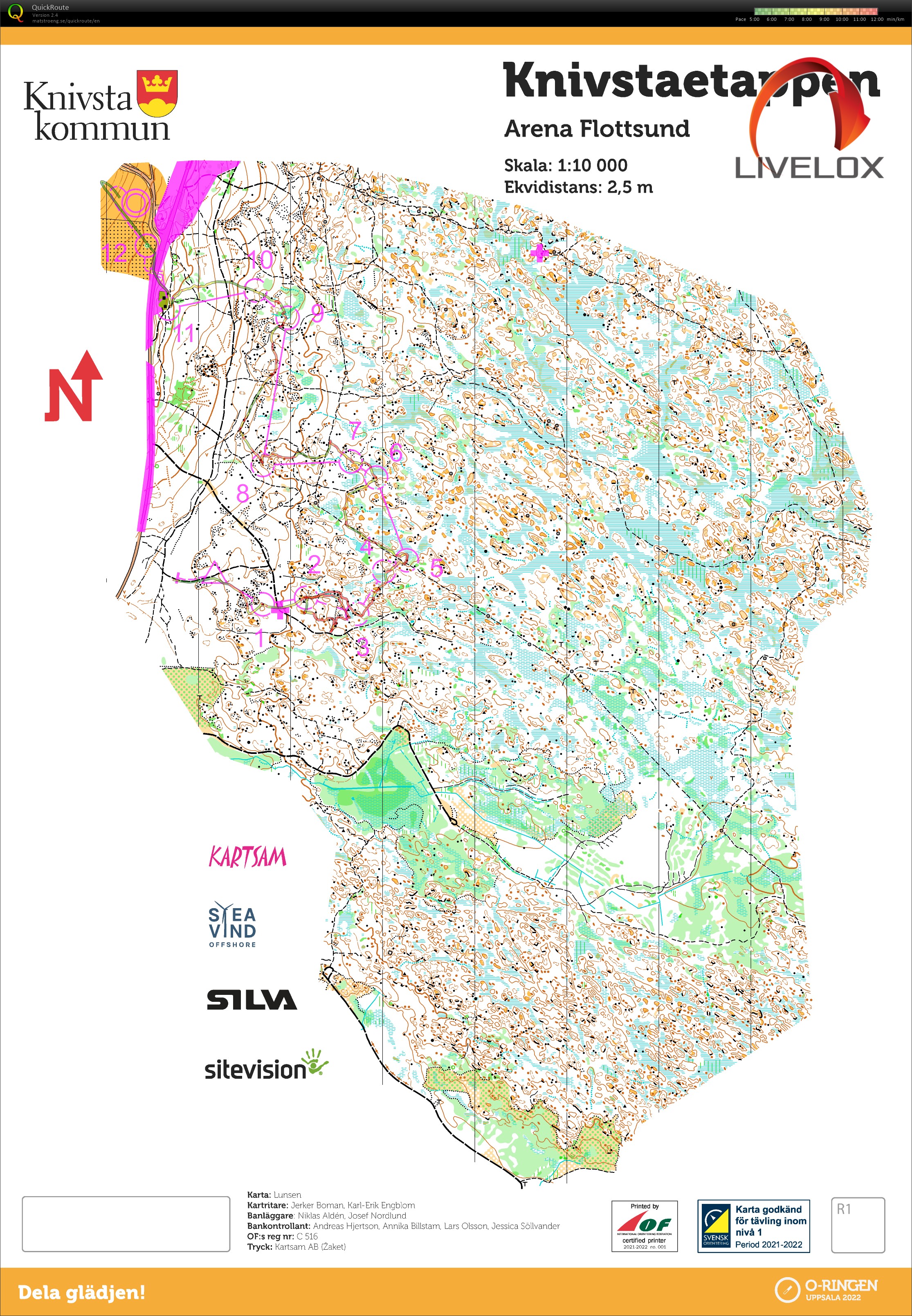 O-Ringen 2022 Uppsala - E4 (29.07.2022)