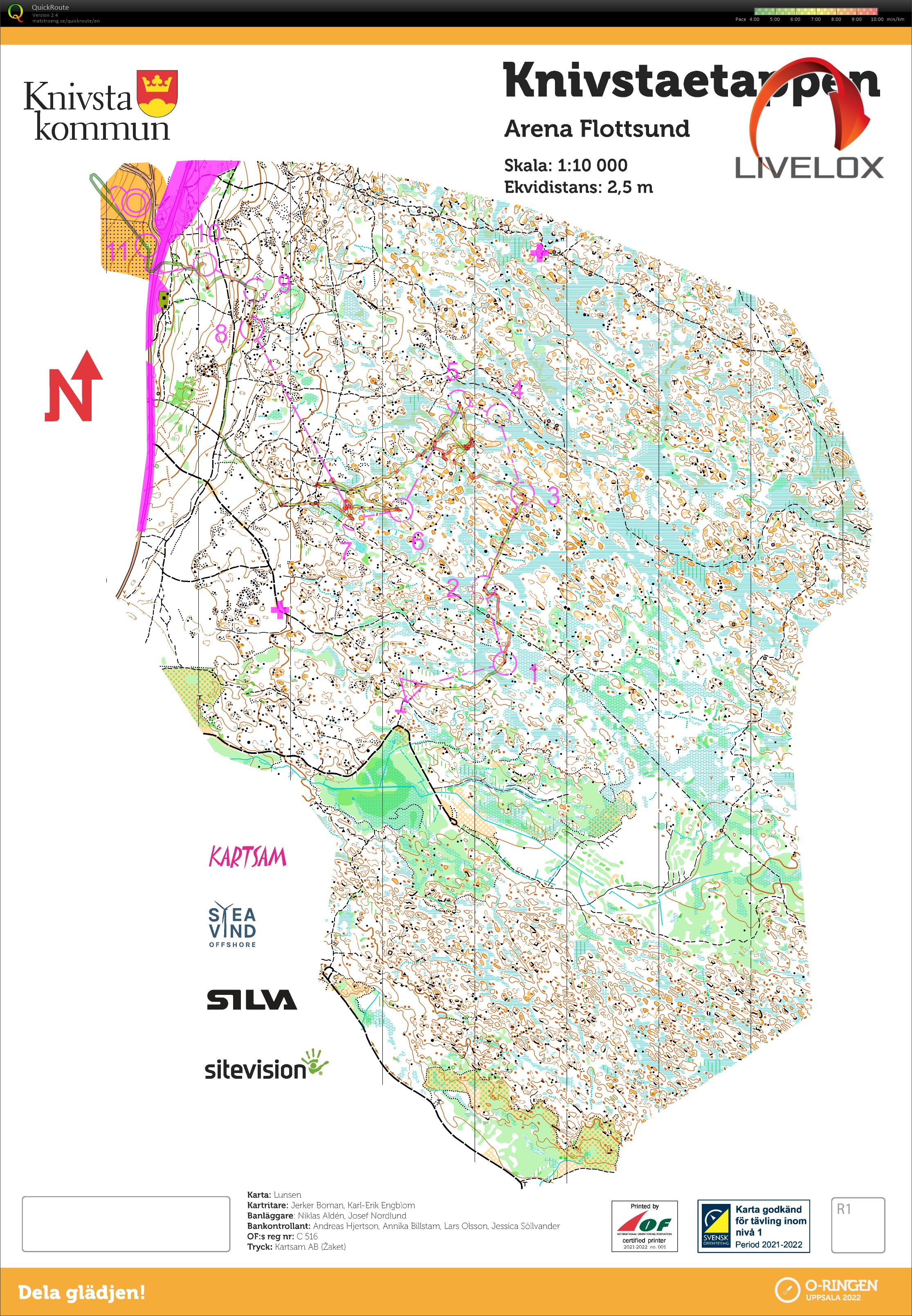 O-Ringen 2022 Uppsala - E4 (29.07.2022)