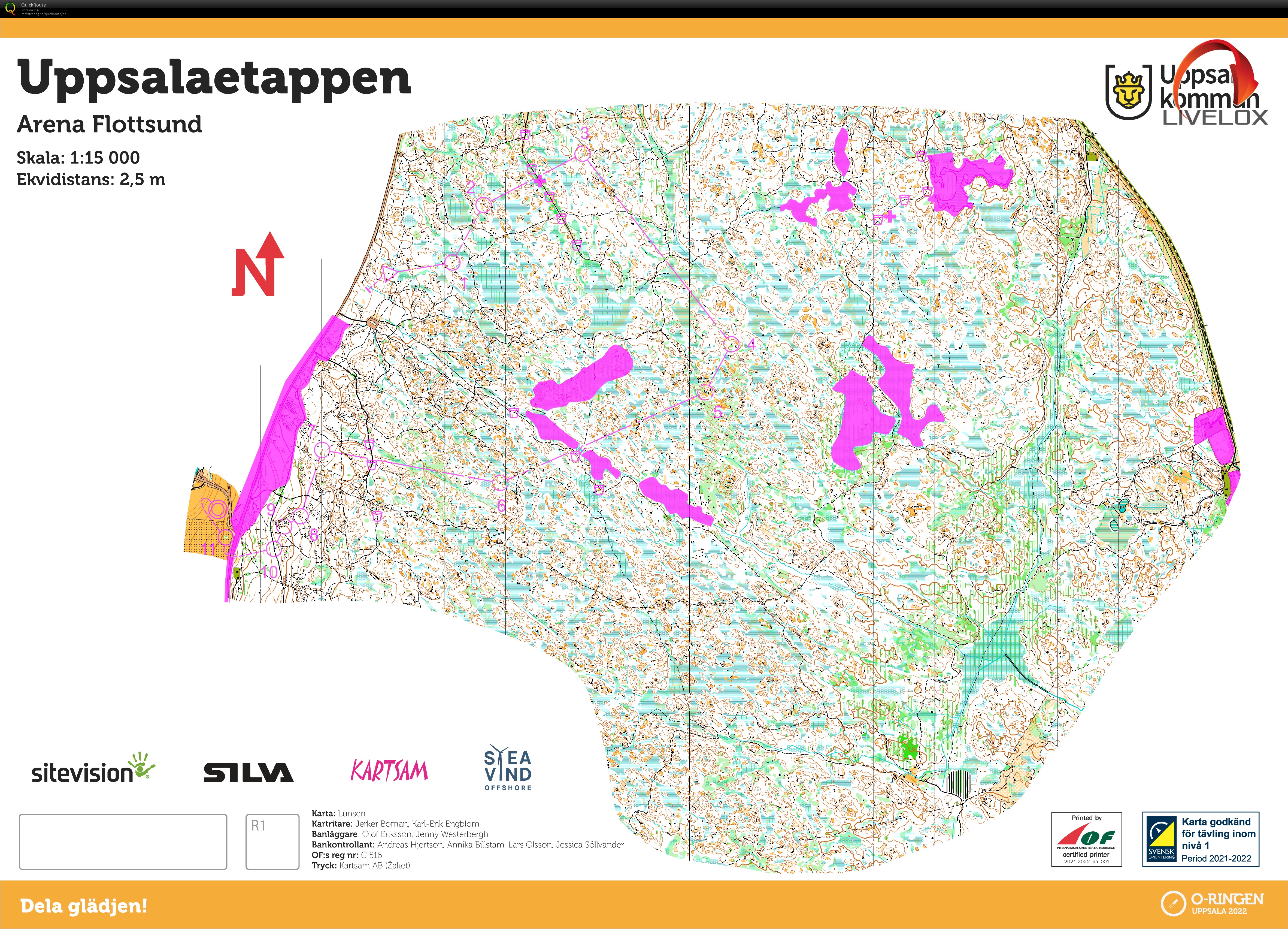 O-Ringen 2022 Uppsala - E5 (30/07/2022)