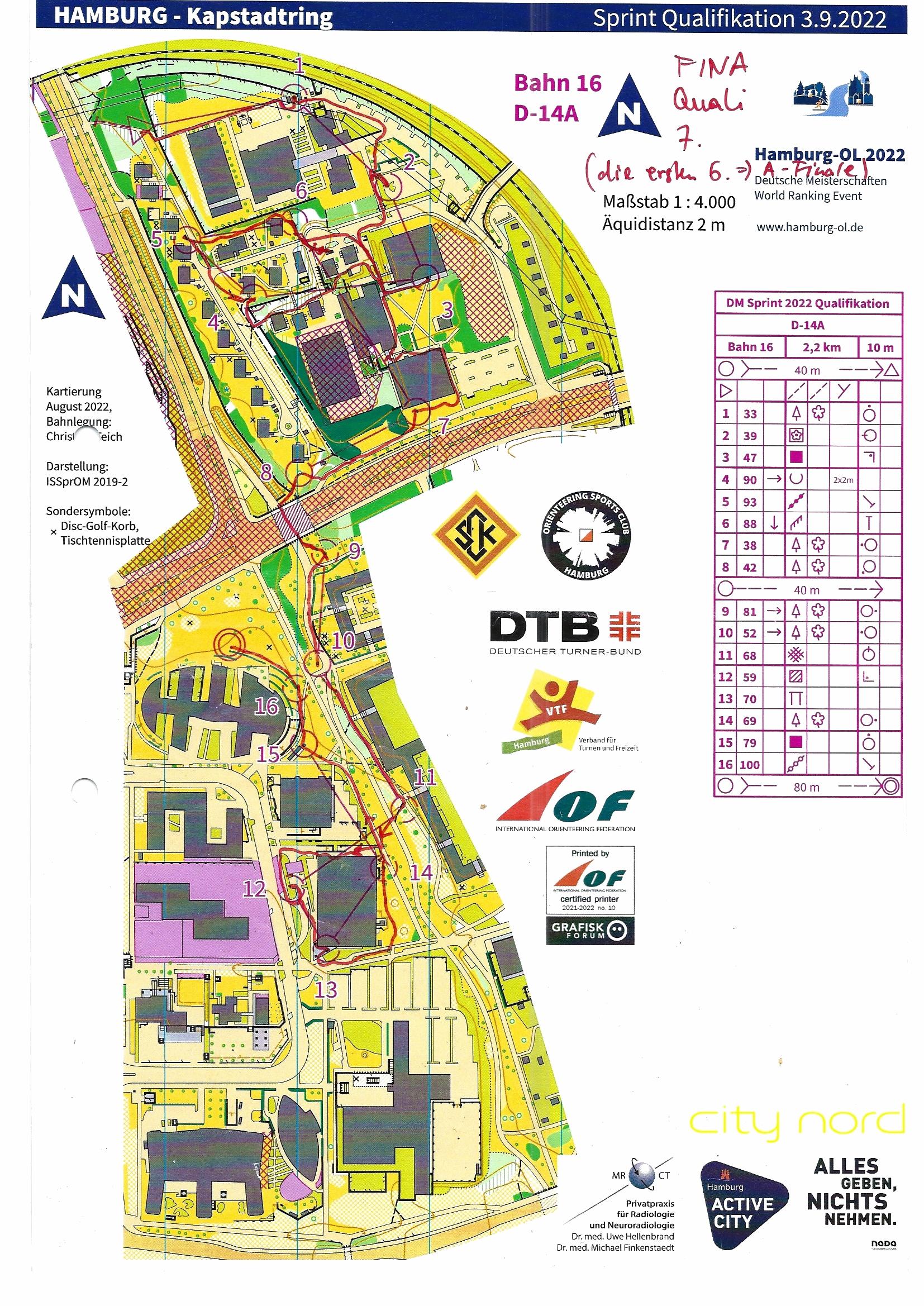 Deutsche Meisterschaften Sprint 2022- Quali (03-09-2022)