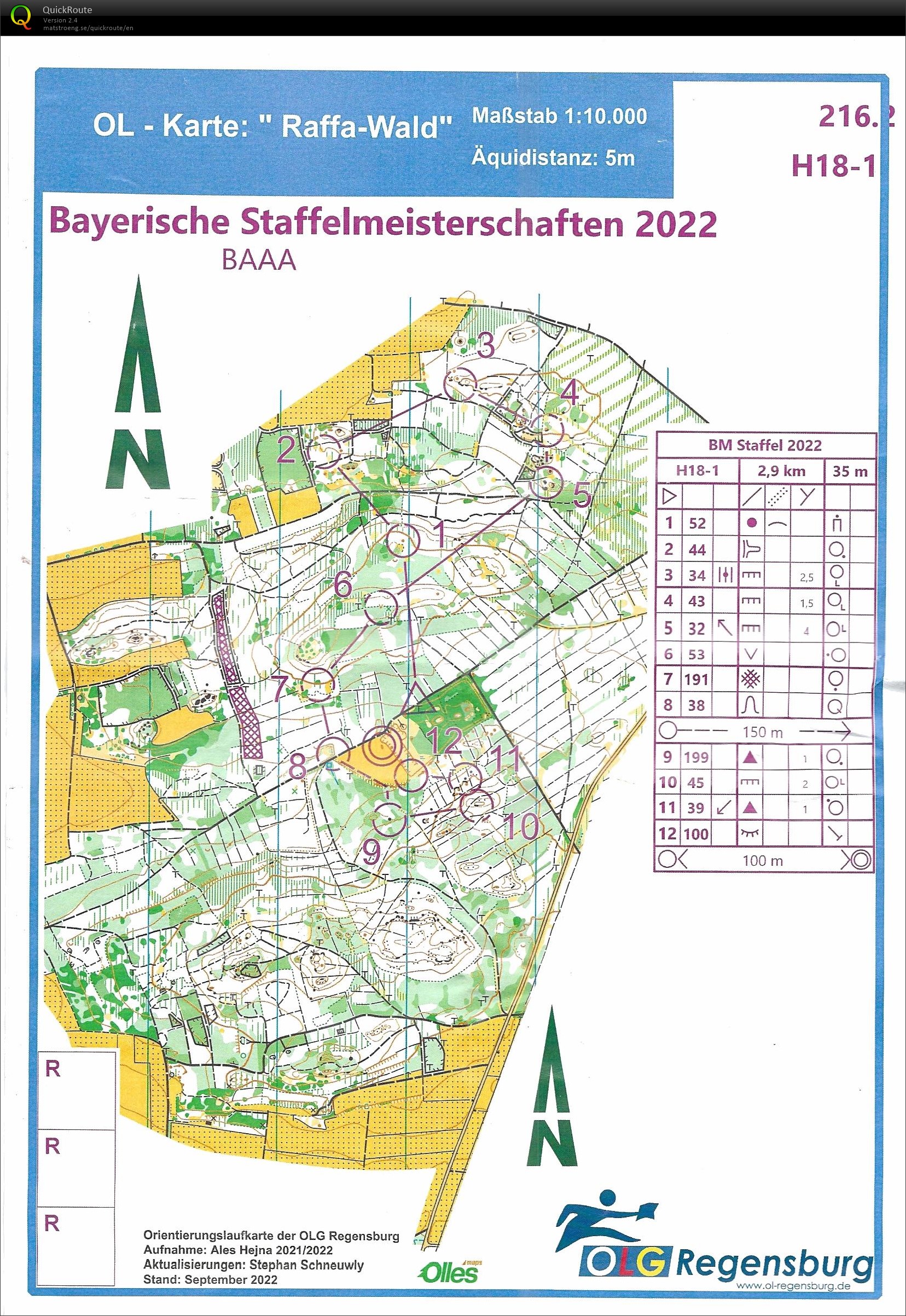 Bayerische Meisterschaft Staffel 2022 Burglengenfeld (23/10/2022)