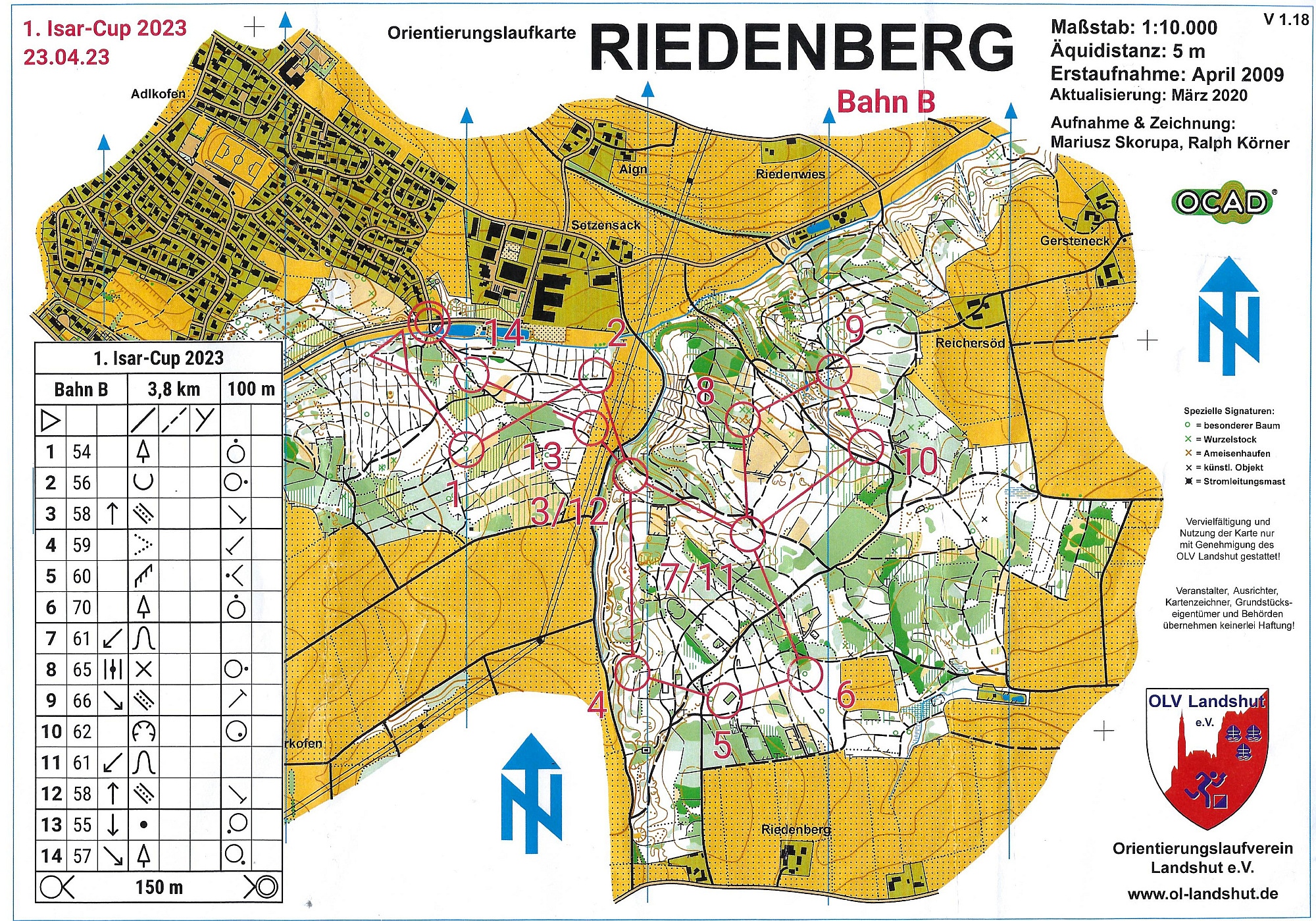 Isarcup 2023 Lauf 1 (23/04/2023)