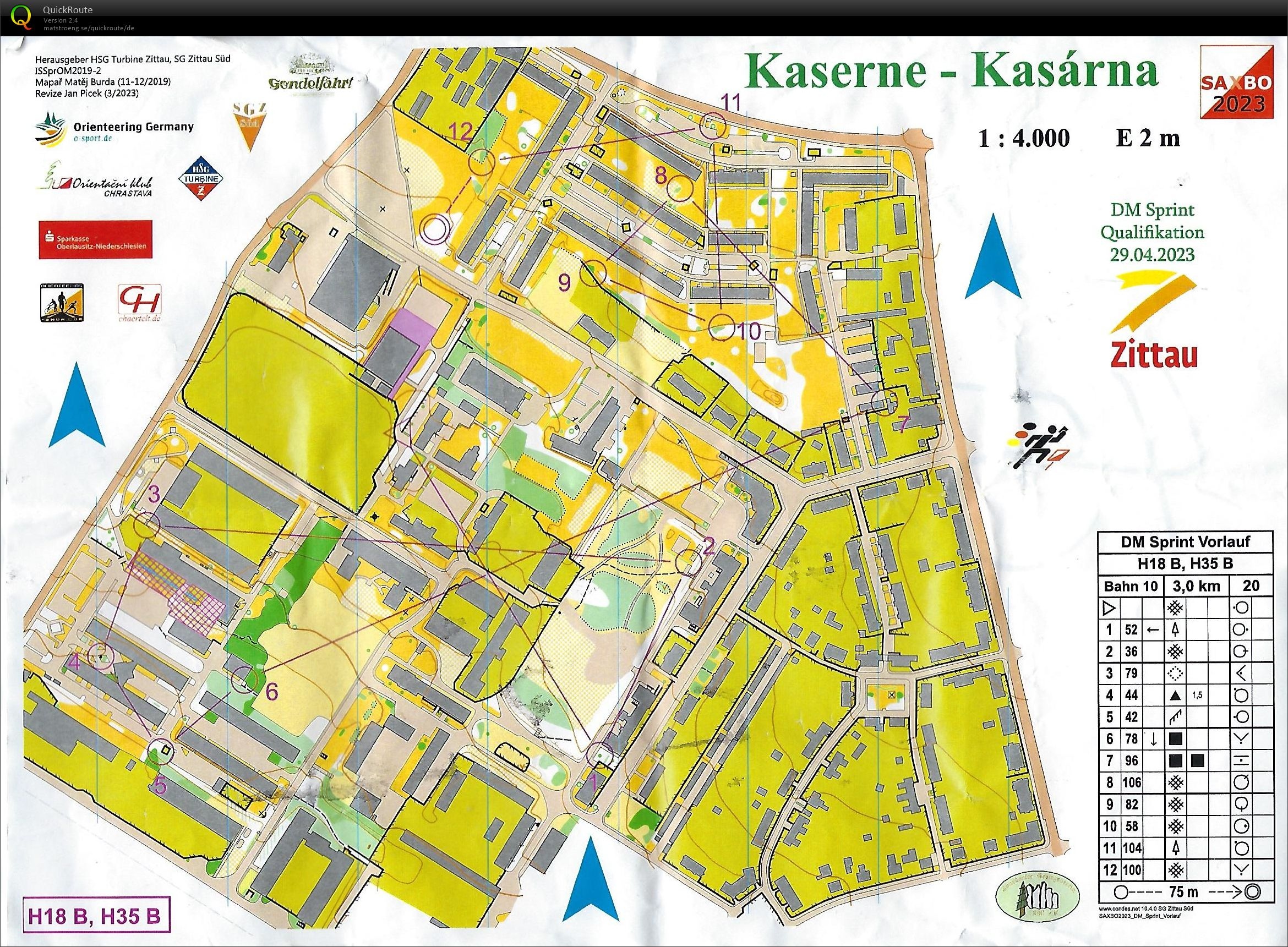 Deutsche Meisterschaften Sprint 2023 - Qualifikation (29.04.2023)