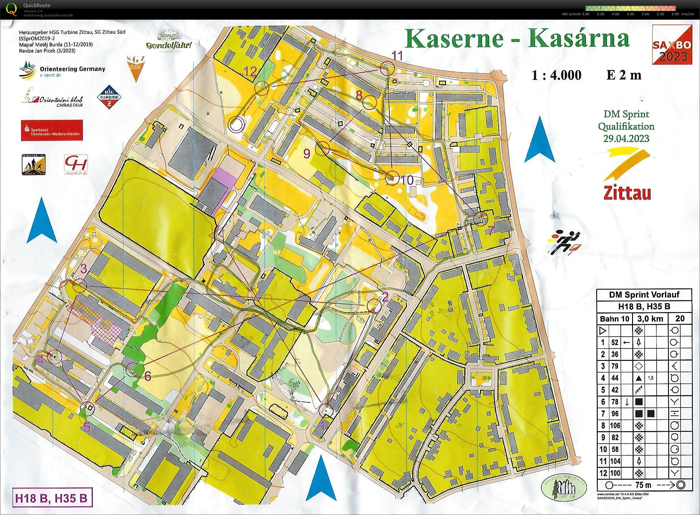 Deutsche Meisterschaften Sprint 2023 - Qualifikation (2023-04-29)