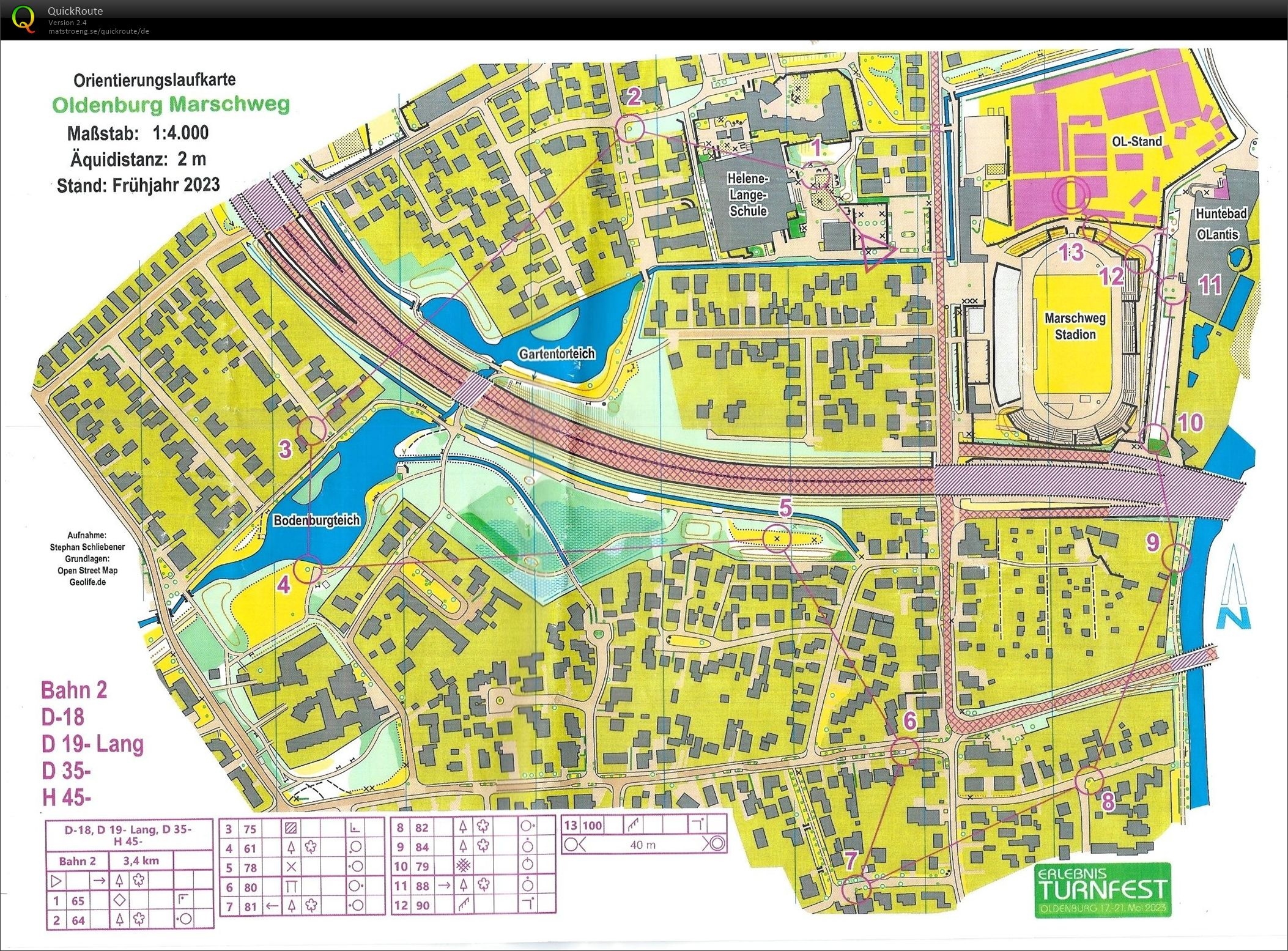 Turnfest-Sprint Oldenburg (20.05.2023)