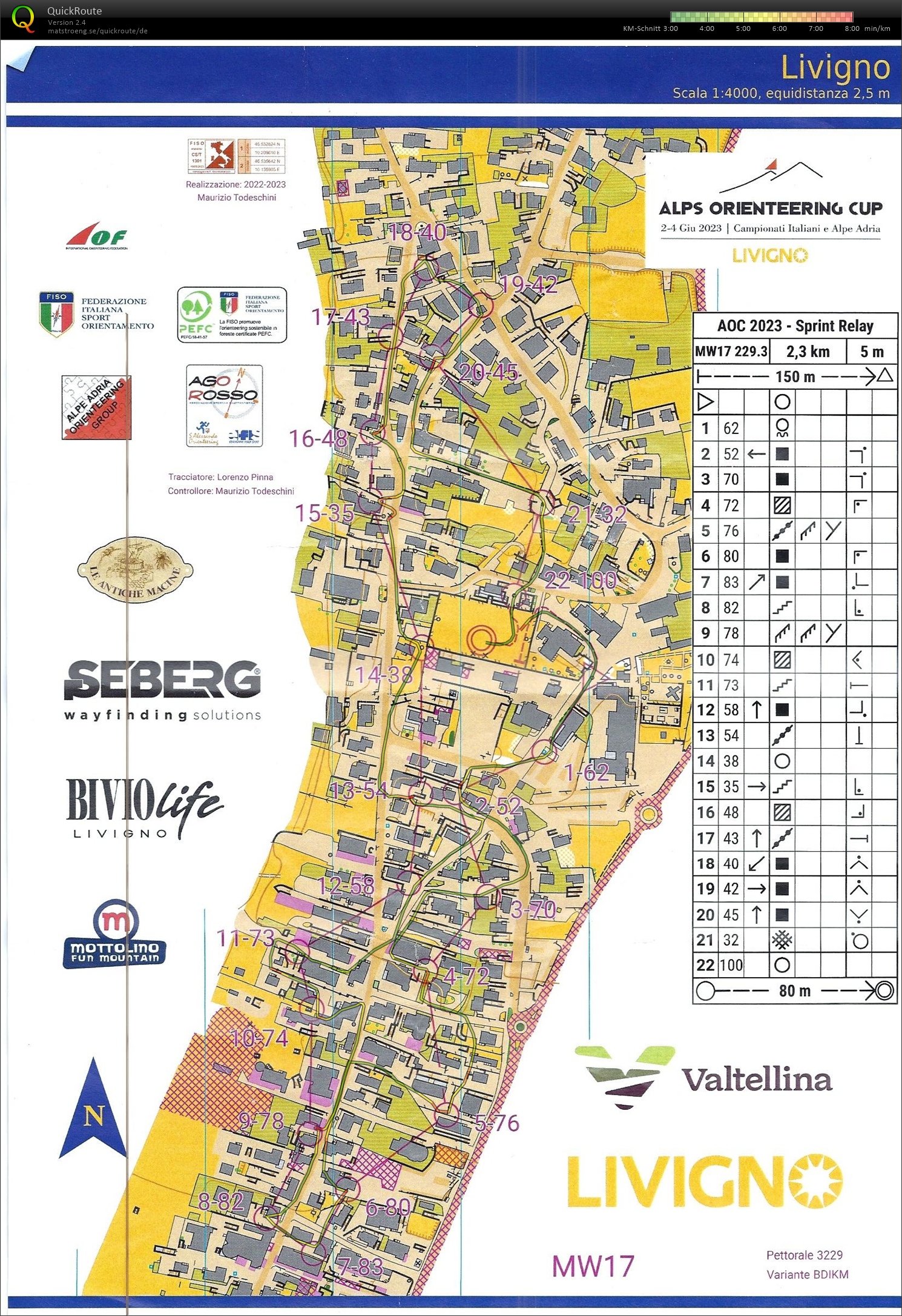 Alpe Adria Cup 2023 Livigno - Staffel (02.06.2023)