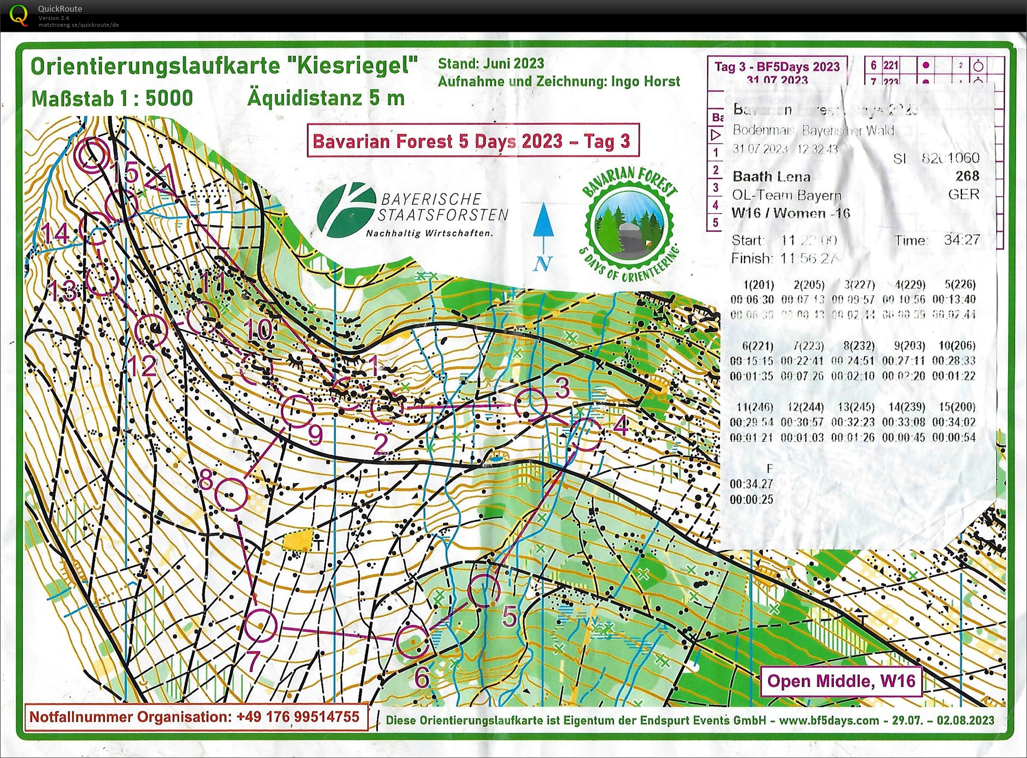 Bavarian Forest 5 Days 2023 - E3 (31.07.2023)