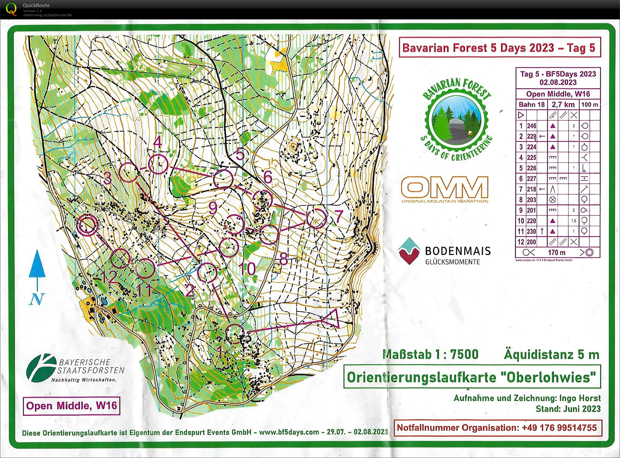 Bavarian Forest 5 Days 2023 - E5 (02.08.2023)