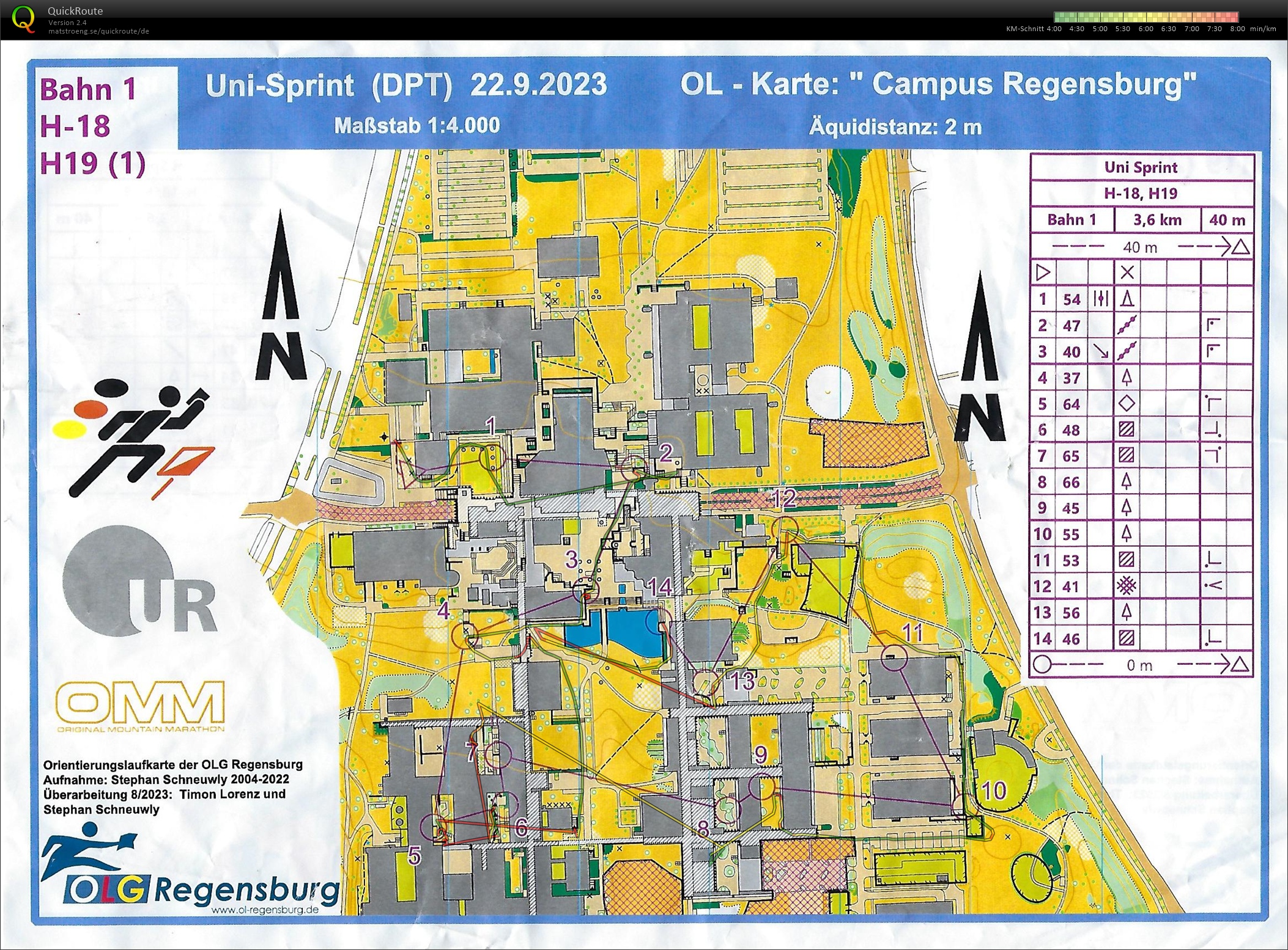 DPT-Sprint Uni Regensburg (22.09.2023)