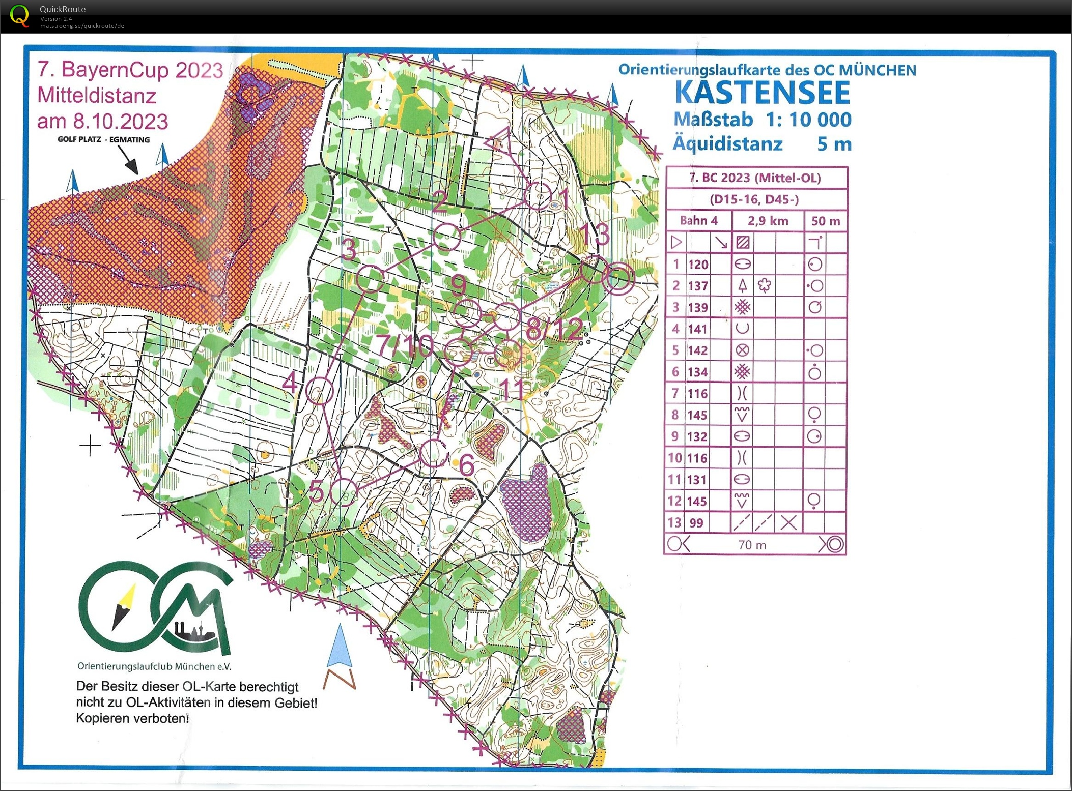 Bayerncup 2023 Lauf 7 - Kastenseeon (08.10.2023)