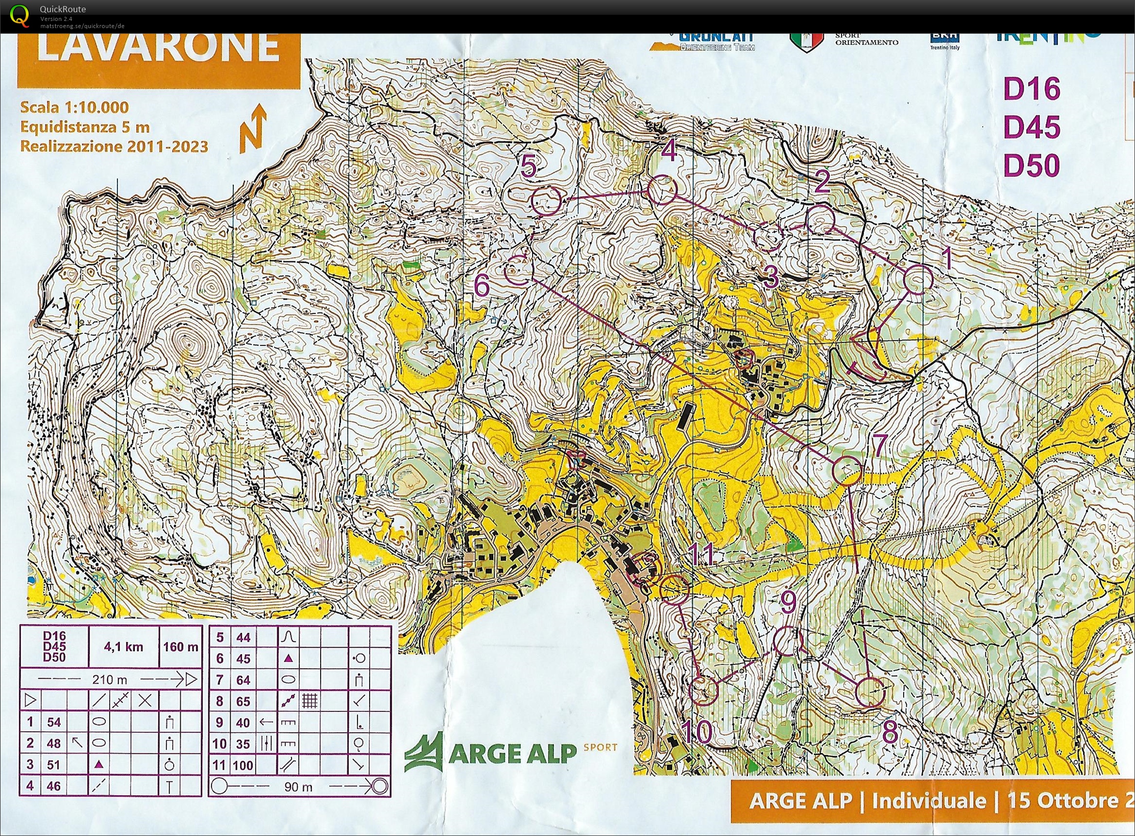 Arge Alp 2023 Lavarone - Einzel (15/10/2023)