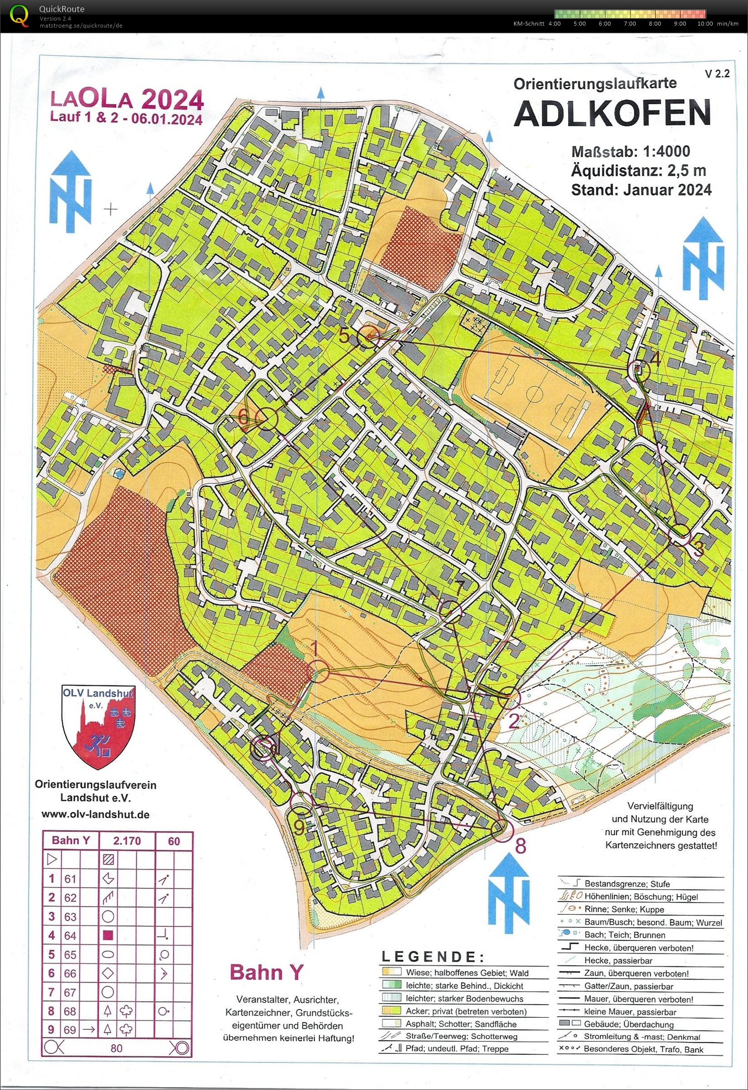 Landshuter OL-Abend 1 (06.01.2024)