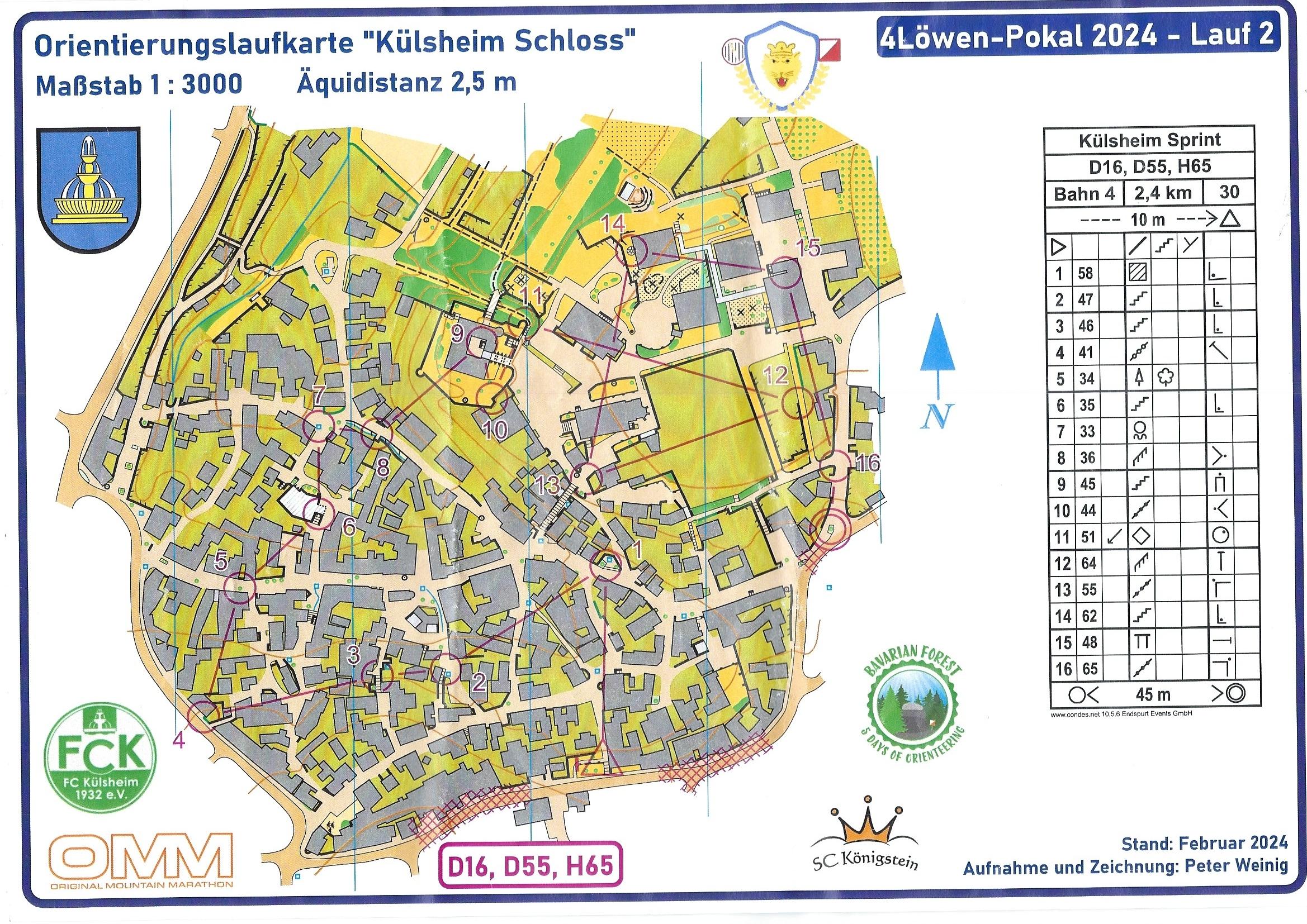 4-Löwen-Cup E2 Nachtsprint (02/03/2024)