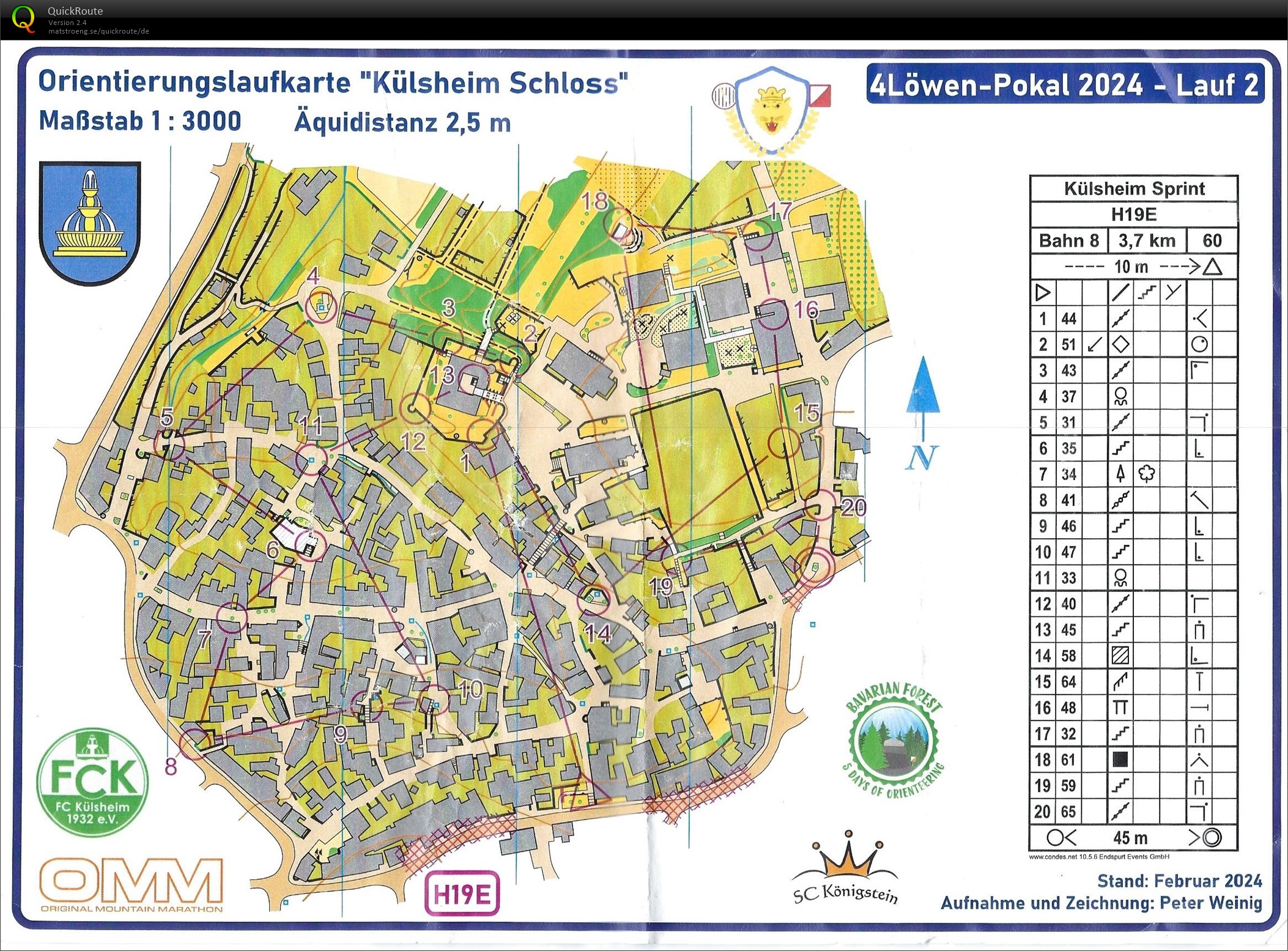 4-Löwen-Cup E2 Nachtsprint (02-03-2024)