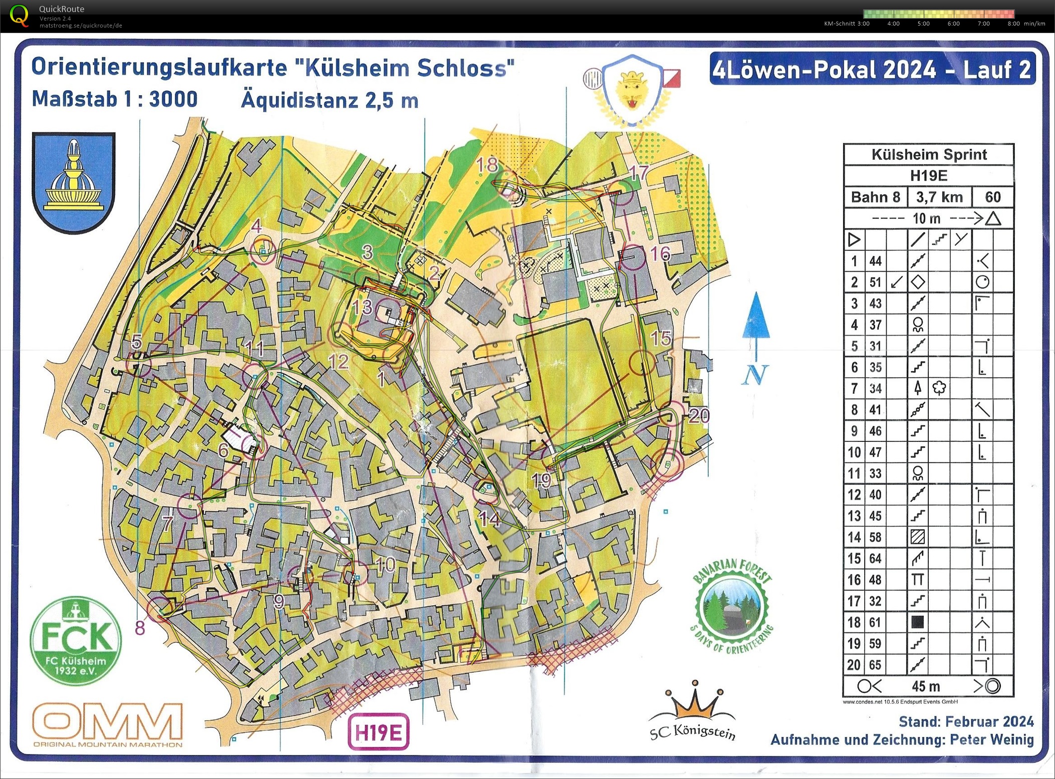 4-Löwen-Cup E2 Nachtsprint (02/03/2024)