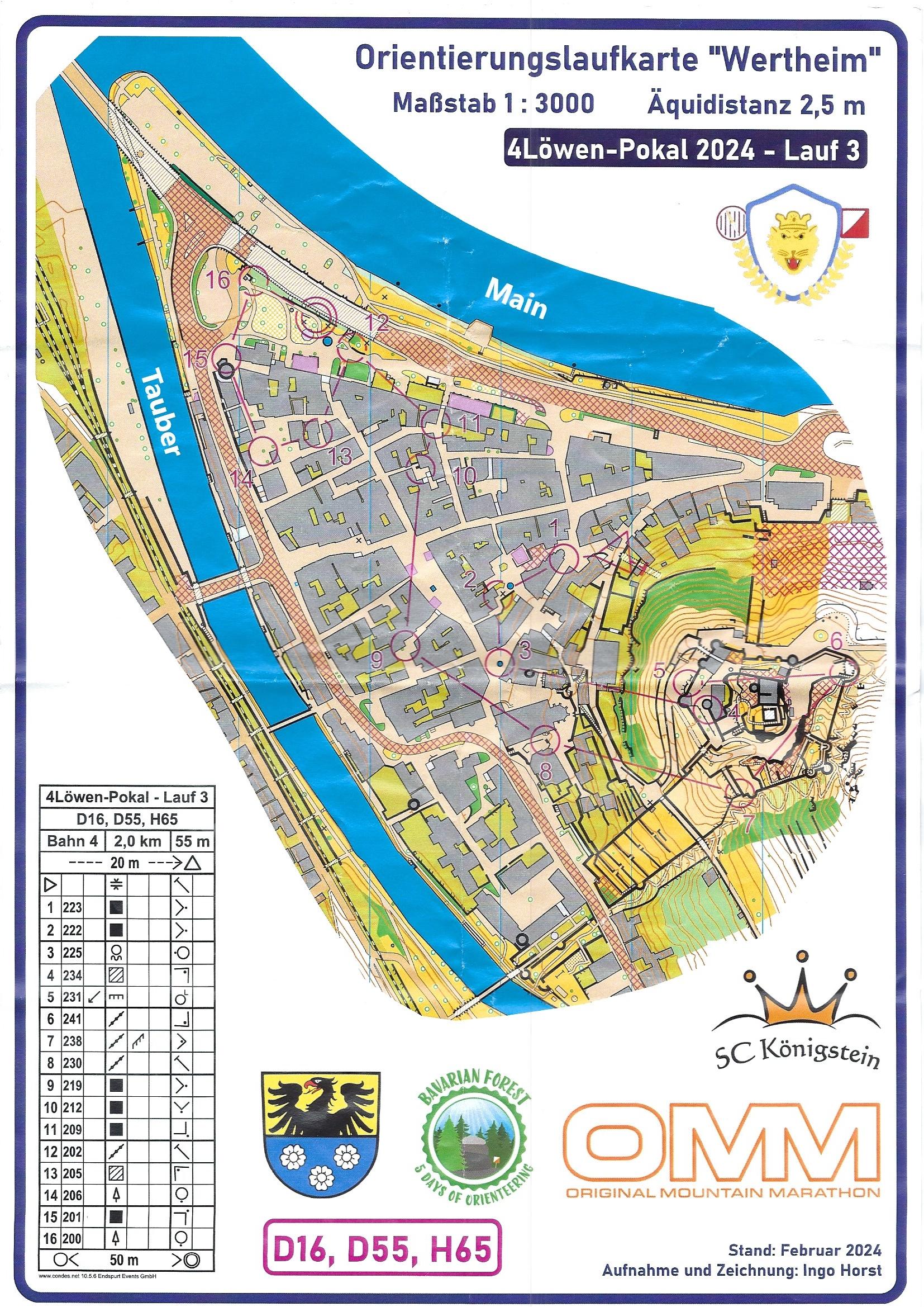 4-Löwen-Cup 2024 E3 Sprint Bayerische Meisterschaft (03.03.2024)