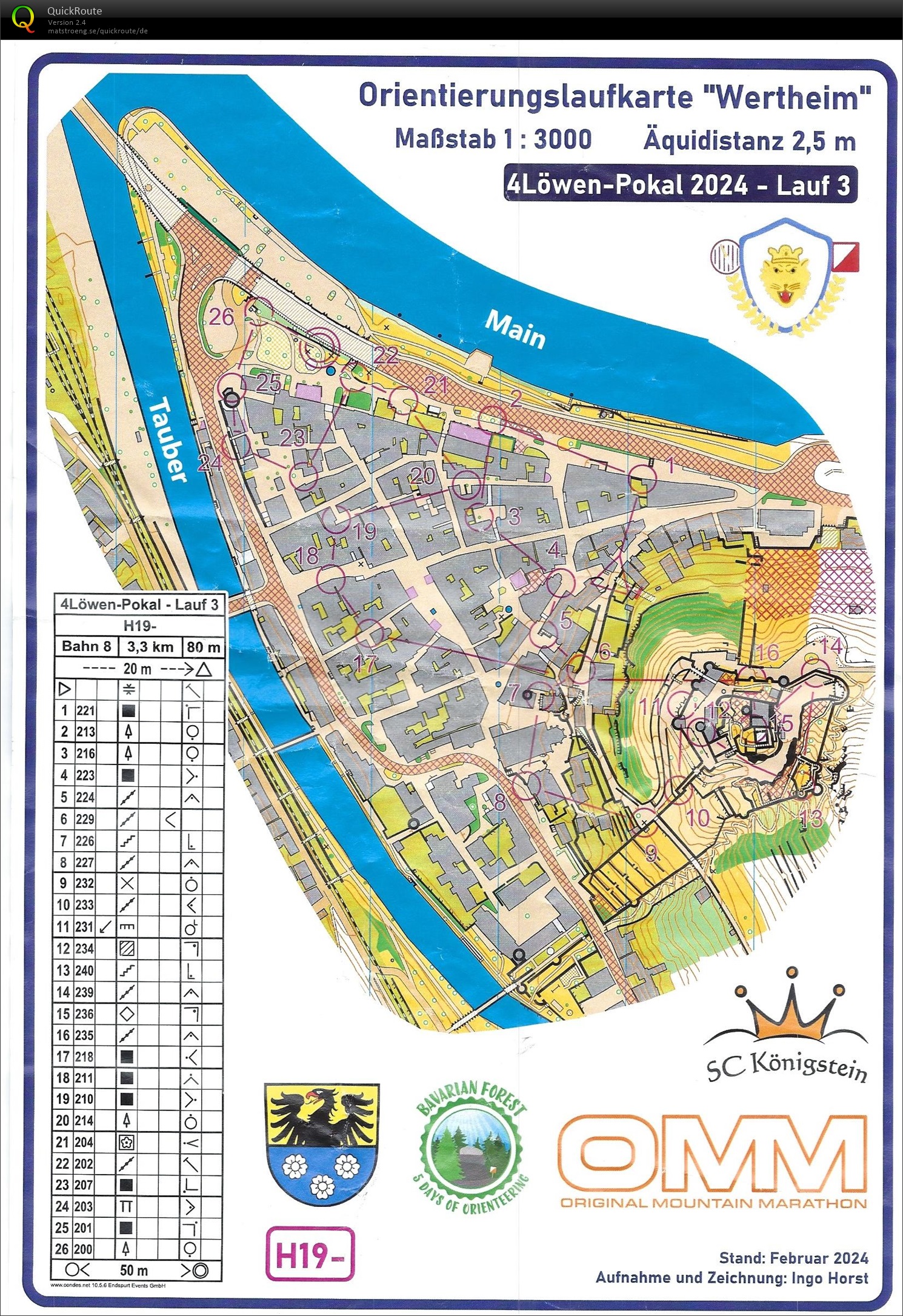 4-Löwen-Cup 2024 E3 Sprint Bayerische Meisterschaft (03.03.2024)