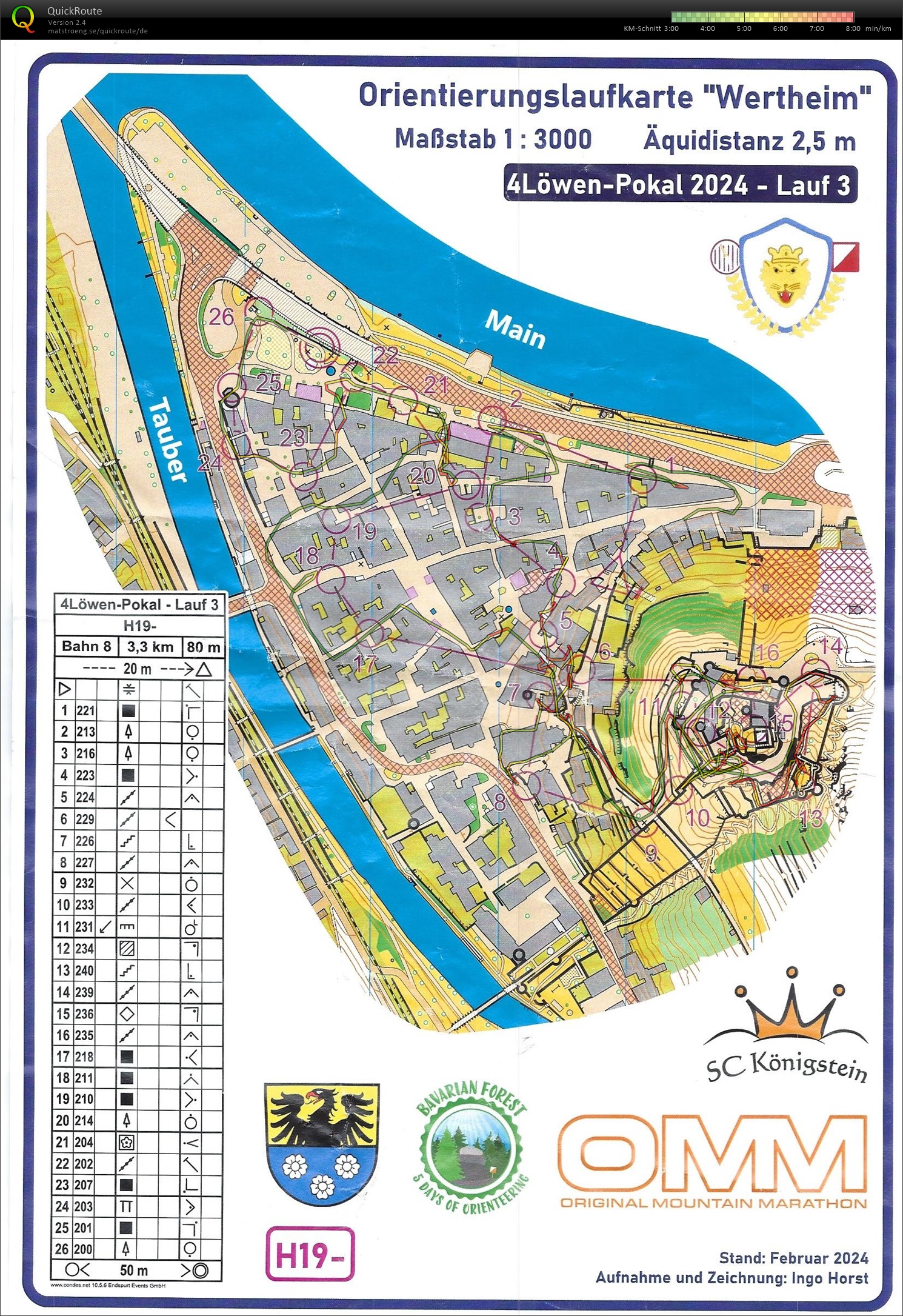 4-Löwen-Cup 2024 E3 Sprint Bayerische Meisterschaft (03.03.2024)