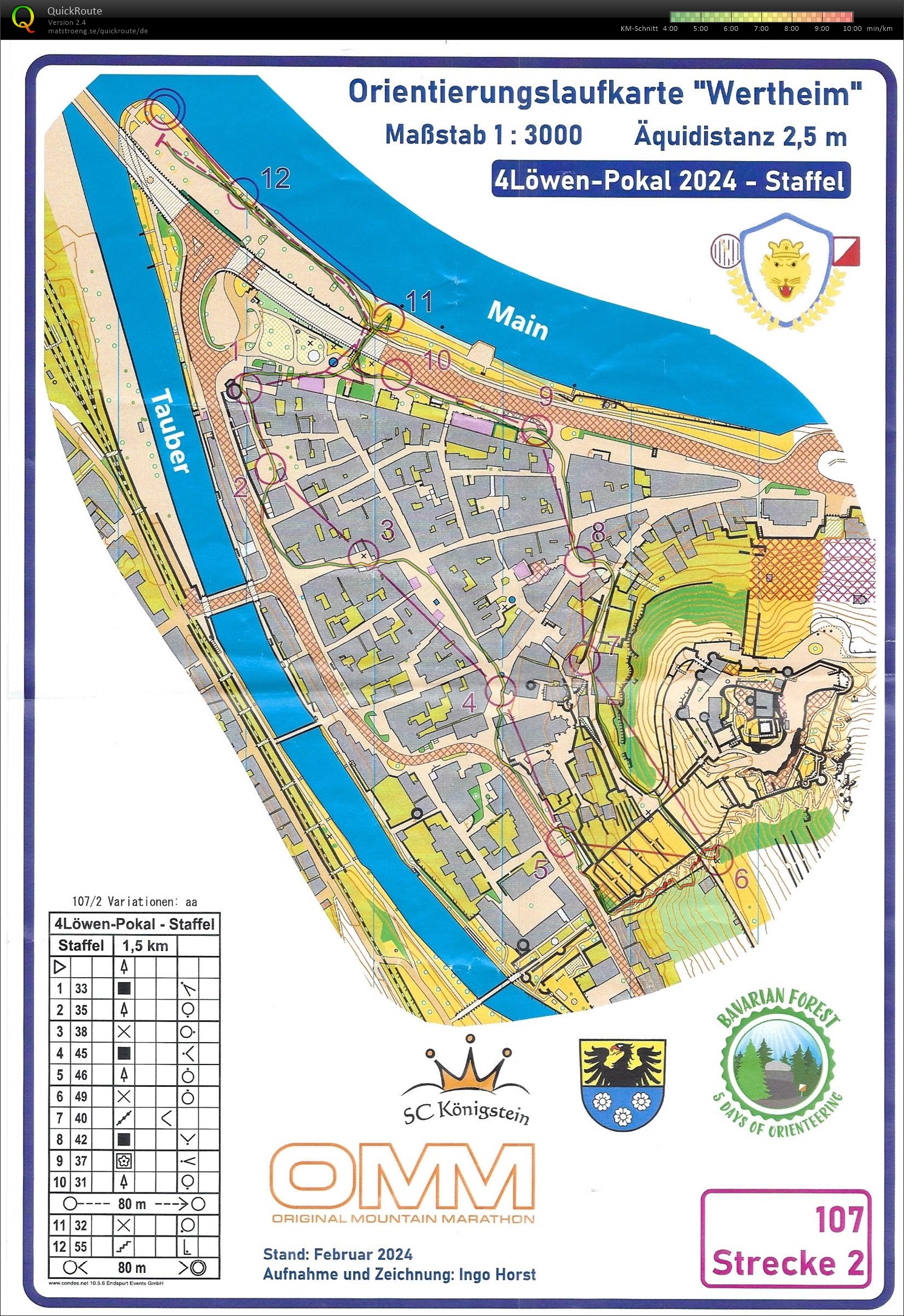 4-Löwen-Cup 2024 E4 SprintStaffel (03.03.2024)