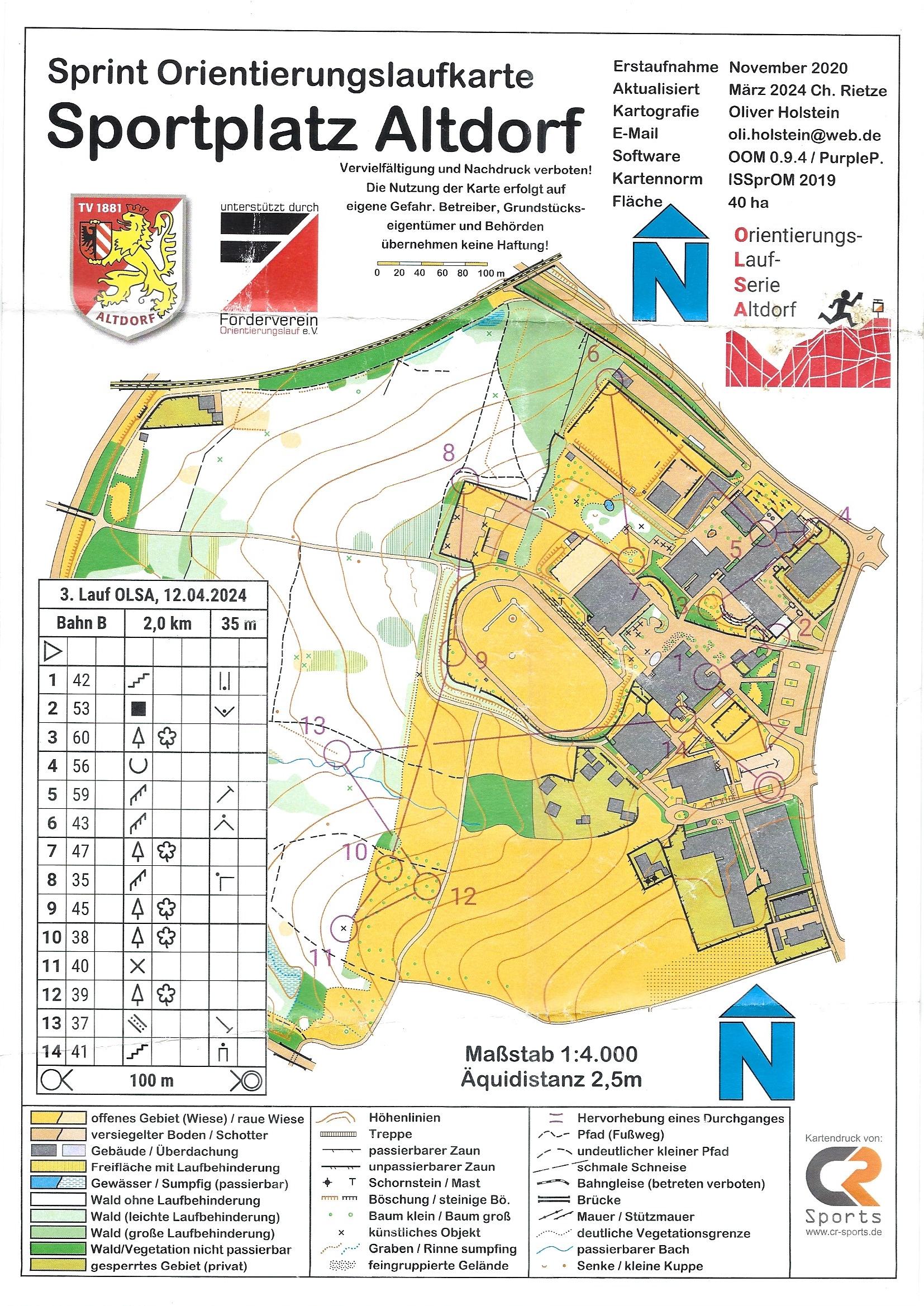 OL-Serie Altdorf 2024 Lauf 3 (12-04-2024)