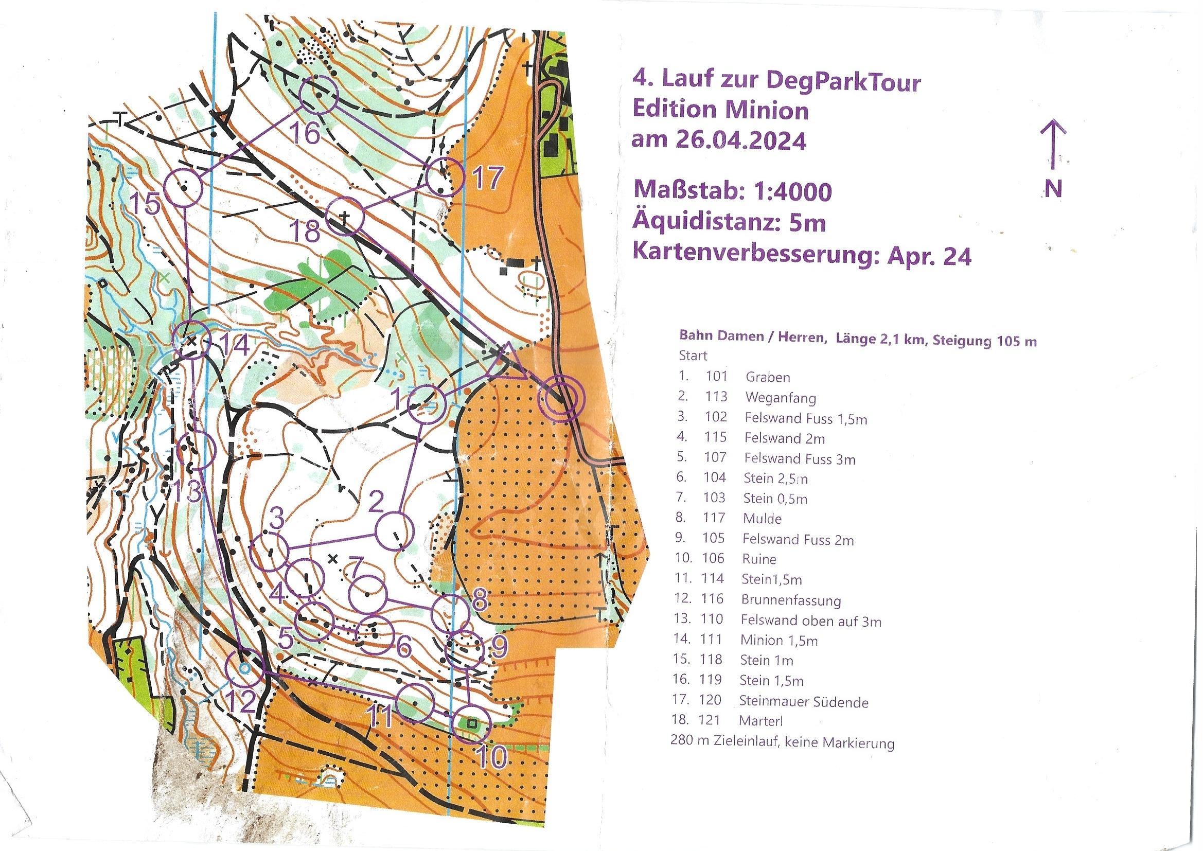 Deg-Park-Tour 2024 Lauf 4 (26-04-2024)